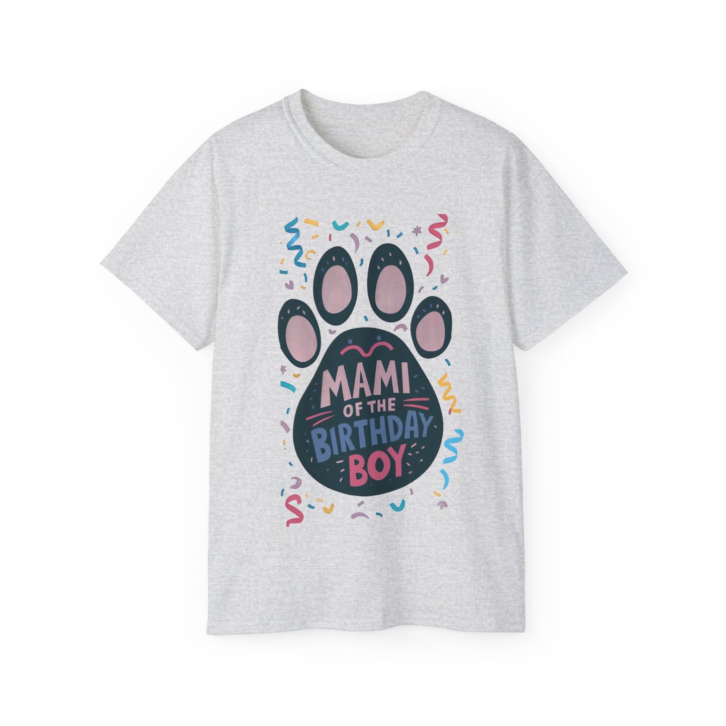 Cute Mami of the Birthday Boy Organic T-Shirt