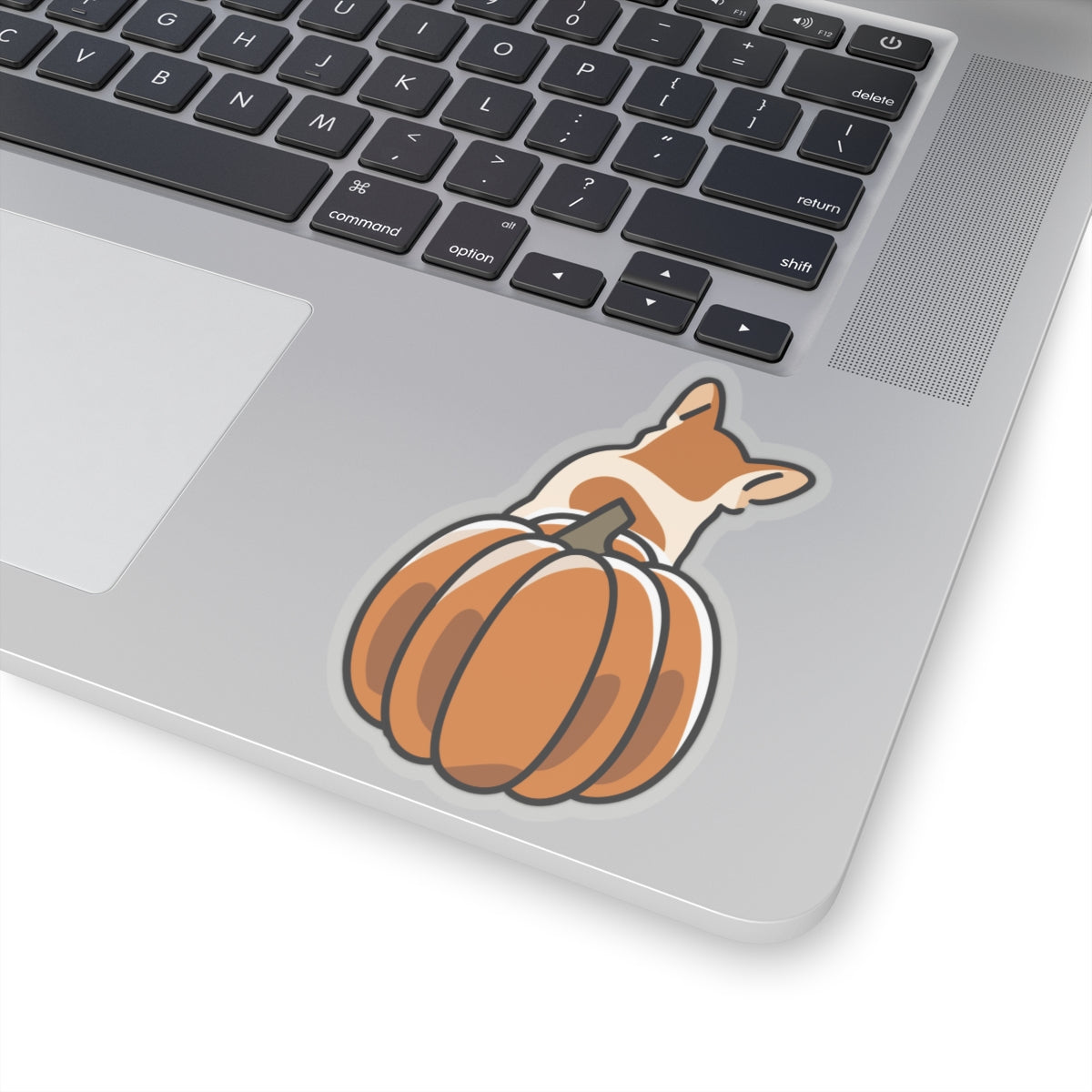 Cute Corgi Butt Pumpkin Kiss-cut Stickers