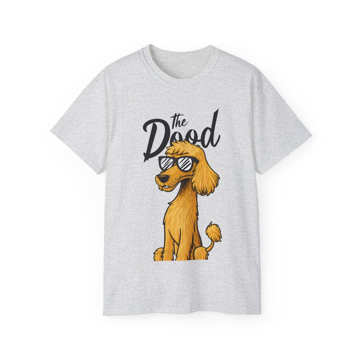 Cute Funny Dog Cartoon The Dood Unisex Organic T-Shirt