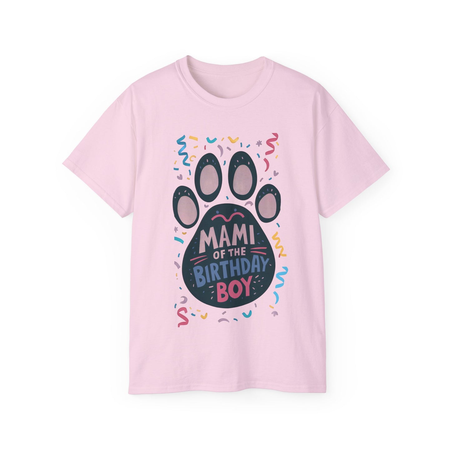 Cute Mami of the Birthday Boy Organic T-Shirt