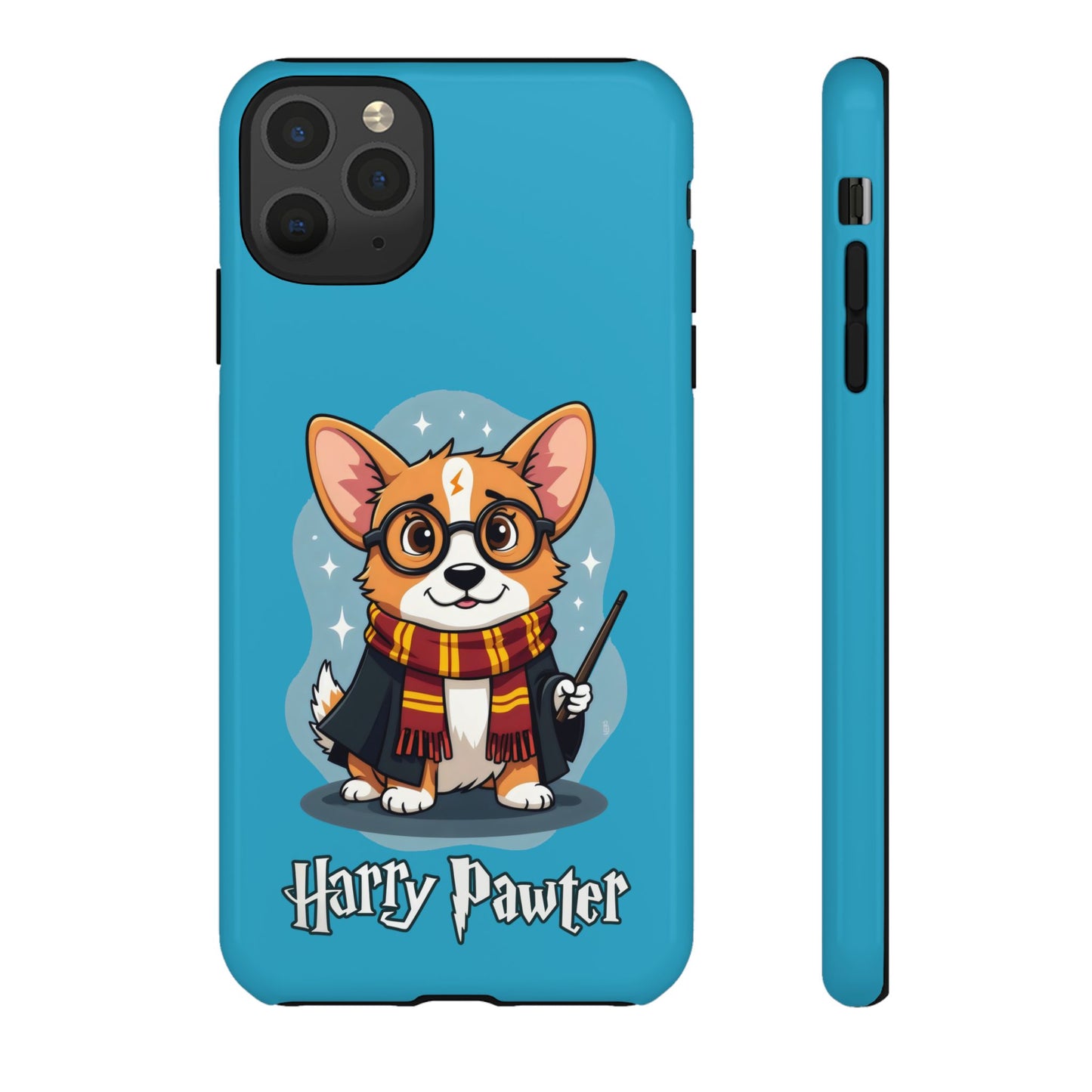 Cute Dog Cartoon Harry Pawter iPhone Tough Cases