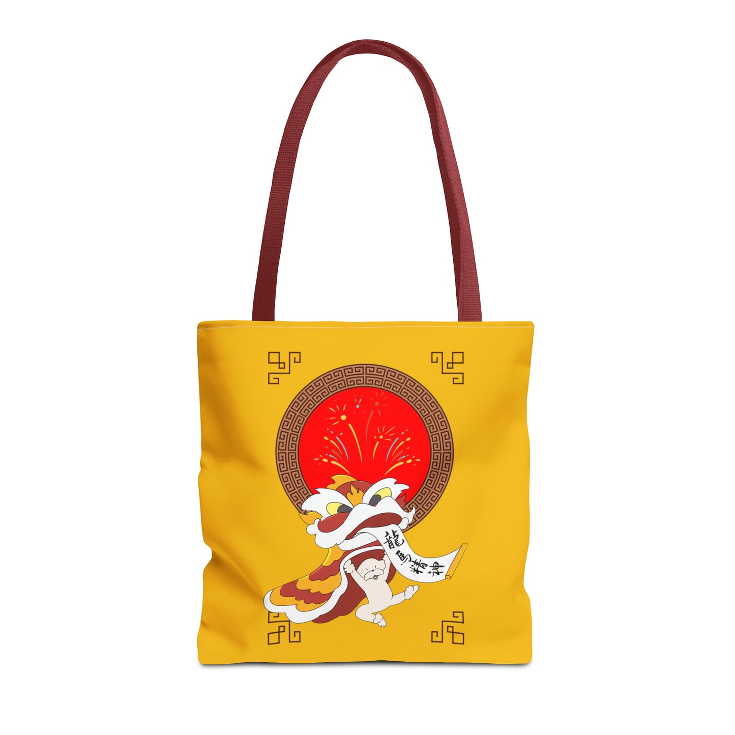 Cheeky Bichon Cute Funny Chinese New Year Tote Bag