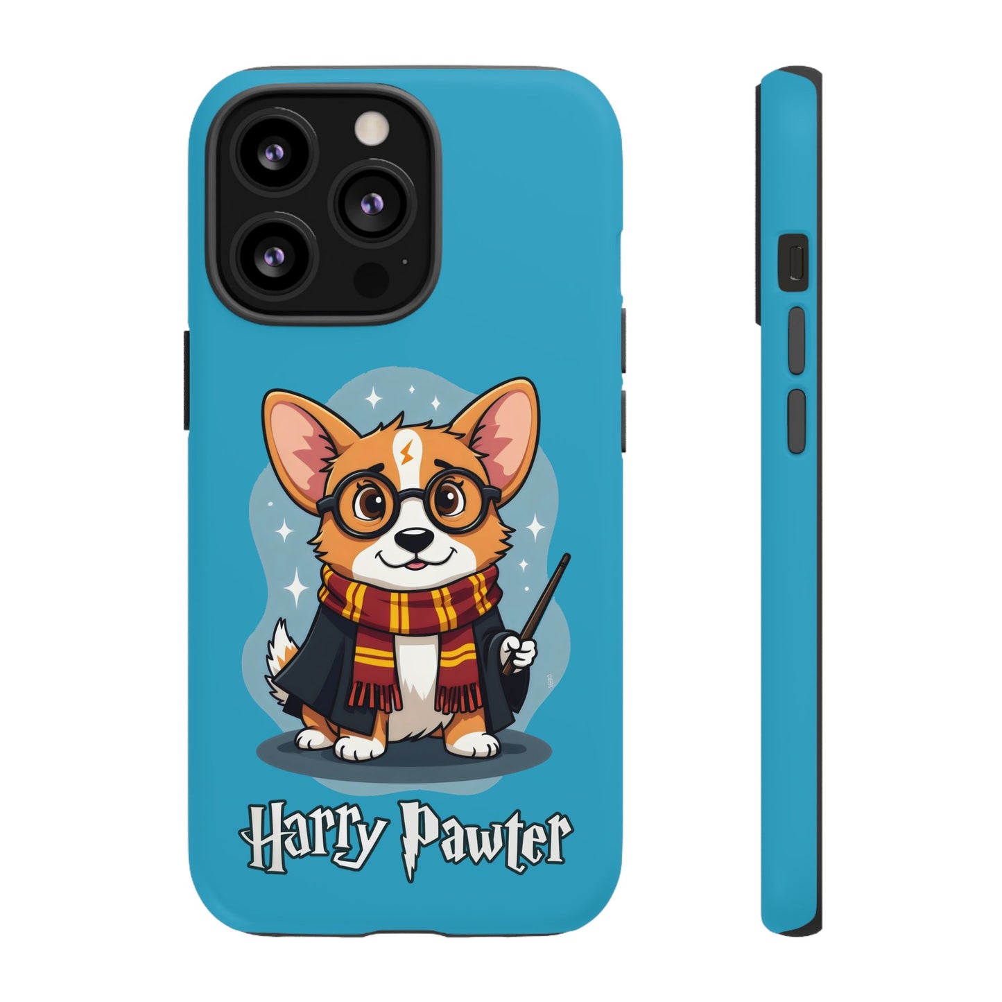 Cute Dog Cartoon Harry Pawter iPhone Tough Cases