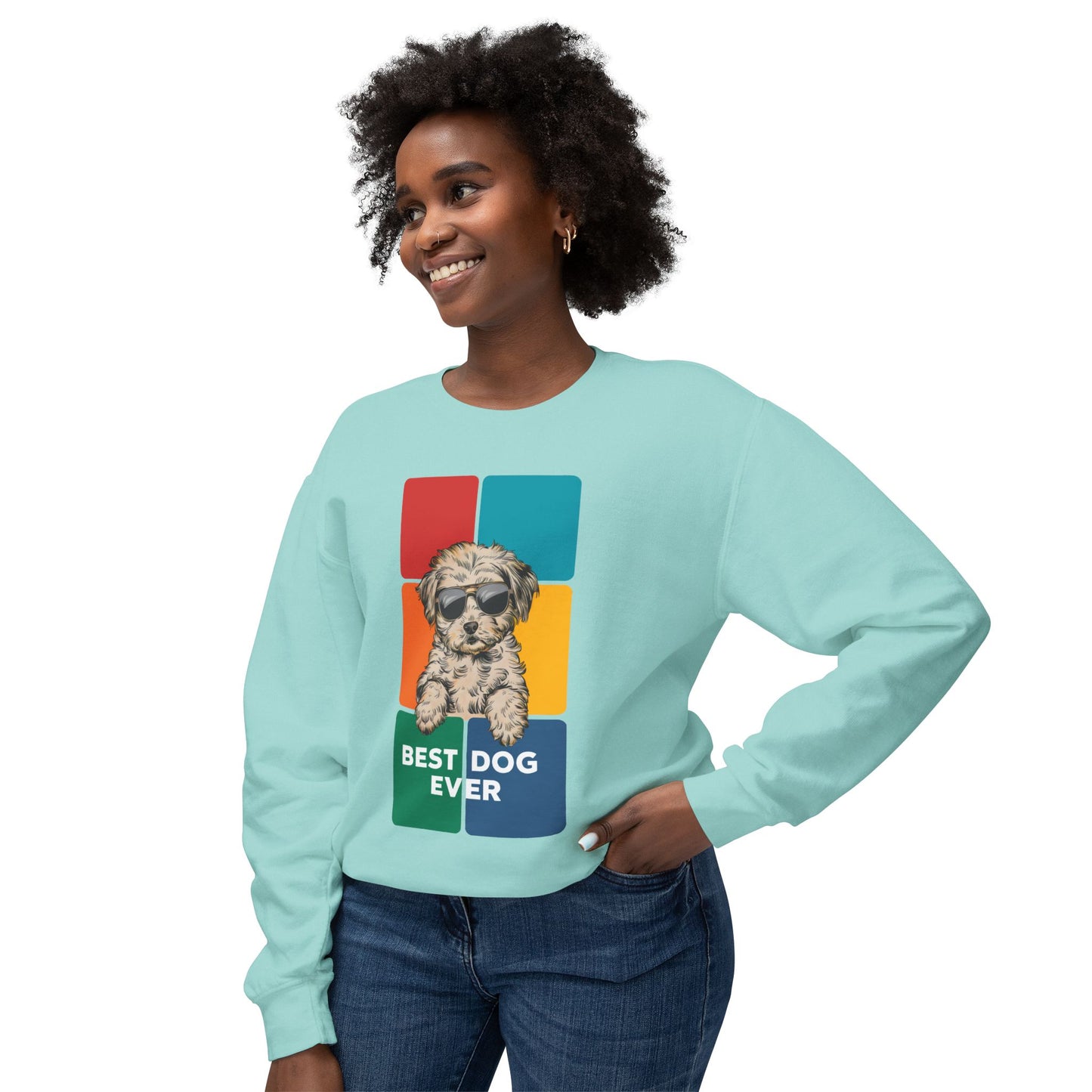 Cute Best Dog Ever Poodle Sweatshirt