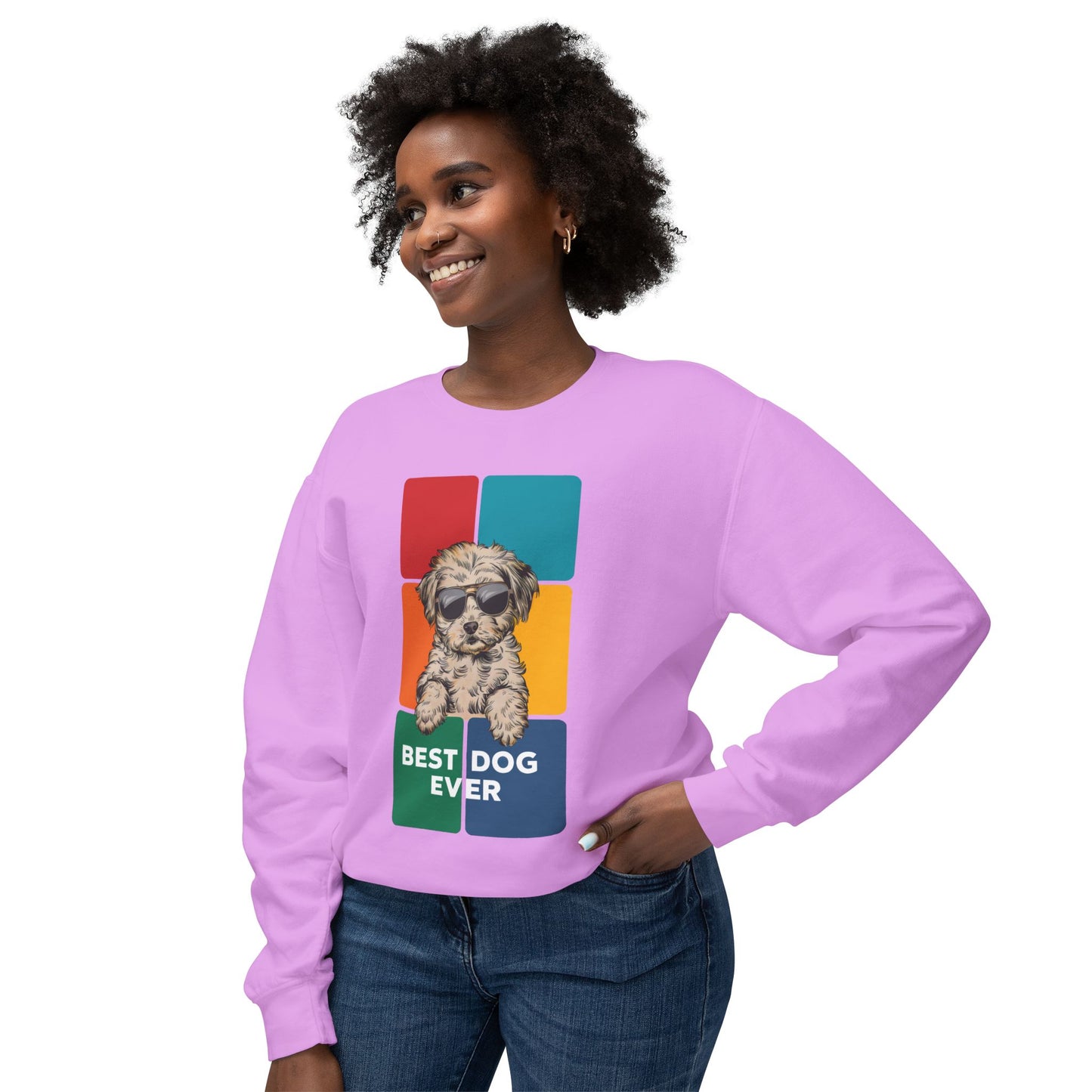 Cute Best Dog Ever Poodle Sweatshirt