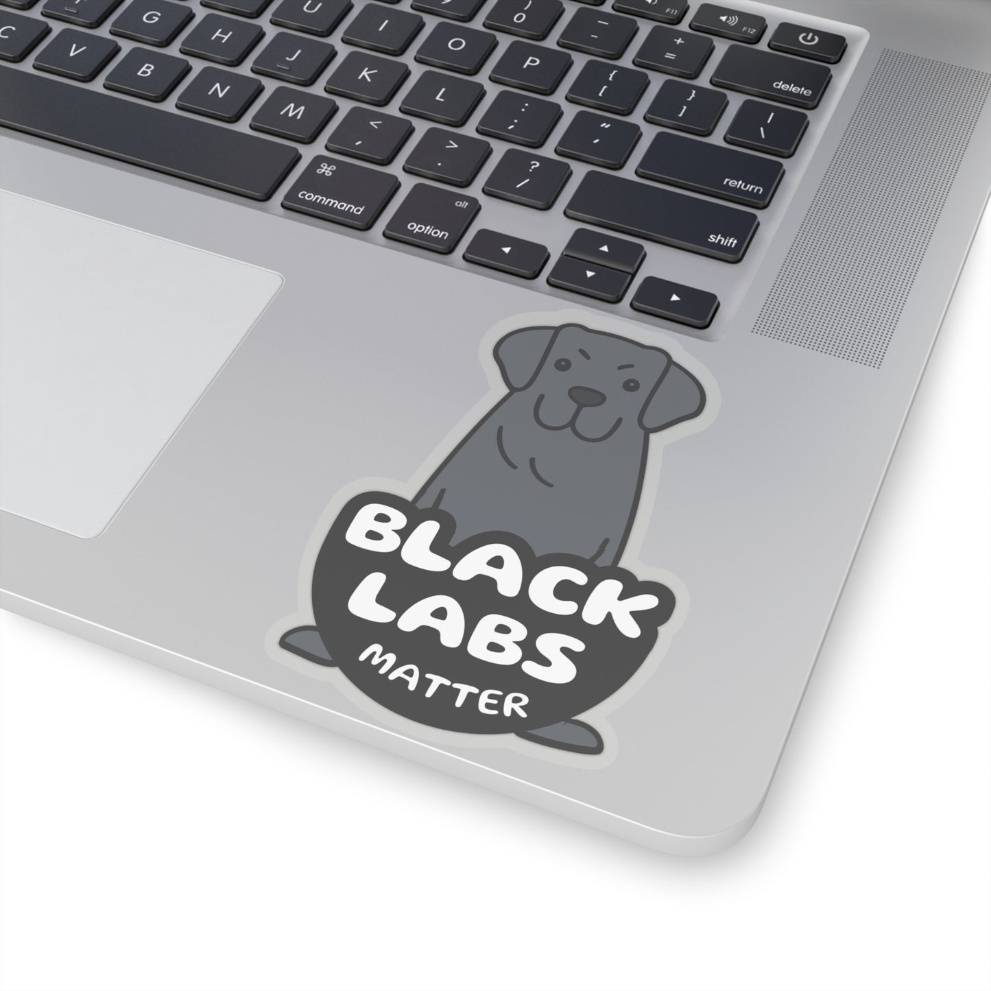 Cute Black Labs Matter Kiss-cut Stickers