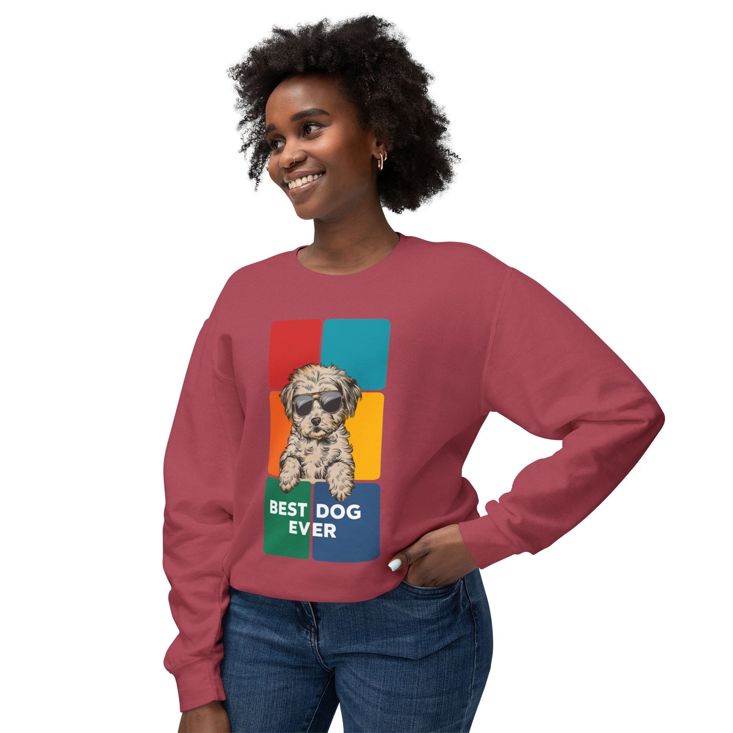 Cute Best Dog Ever Poodle Sweatshirt