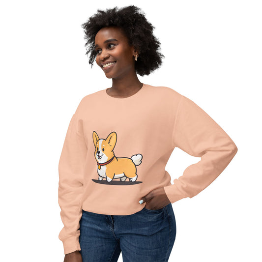 Cute Corgi Dog Cartoon Sweatshirt