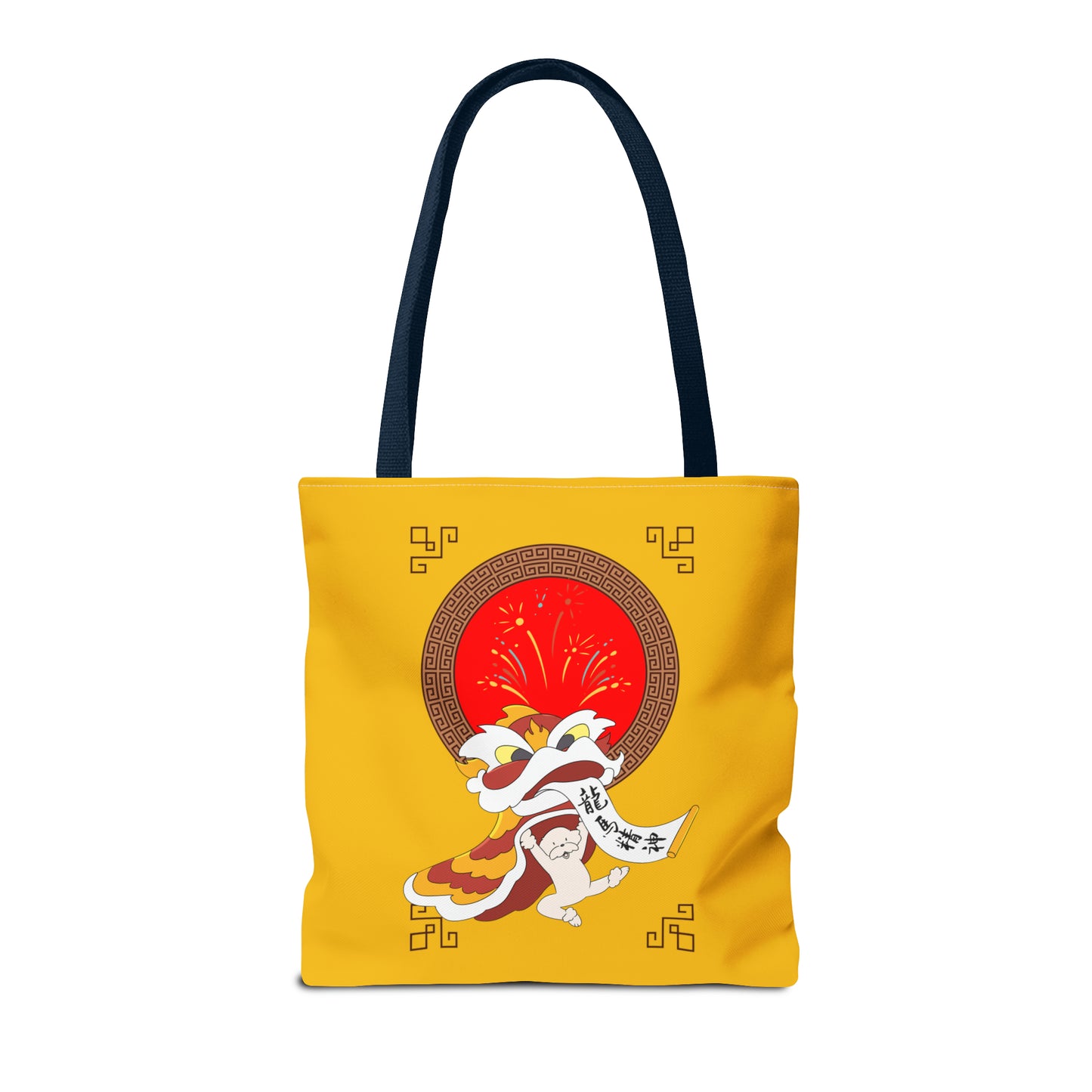 Cheeky Bichon Cute Funny Chinese New Year Tote Bag