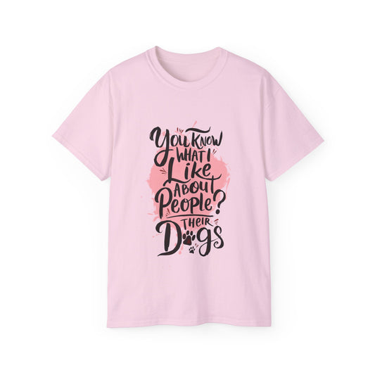 Cute Funny Dog Meme Unisex Organic T-Shirt