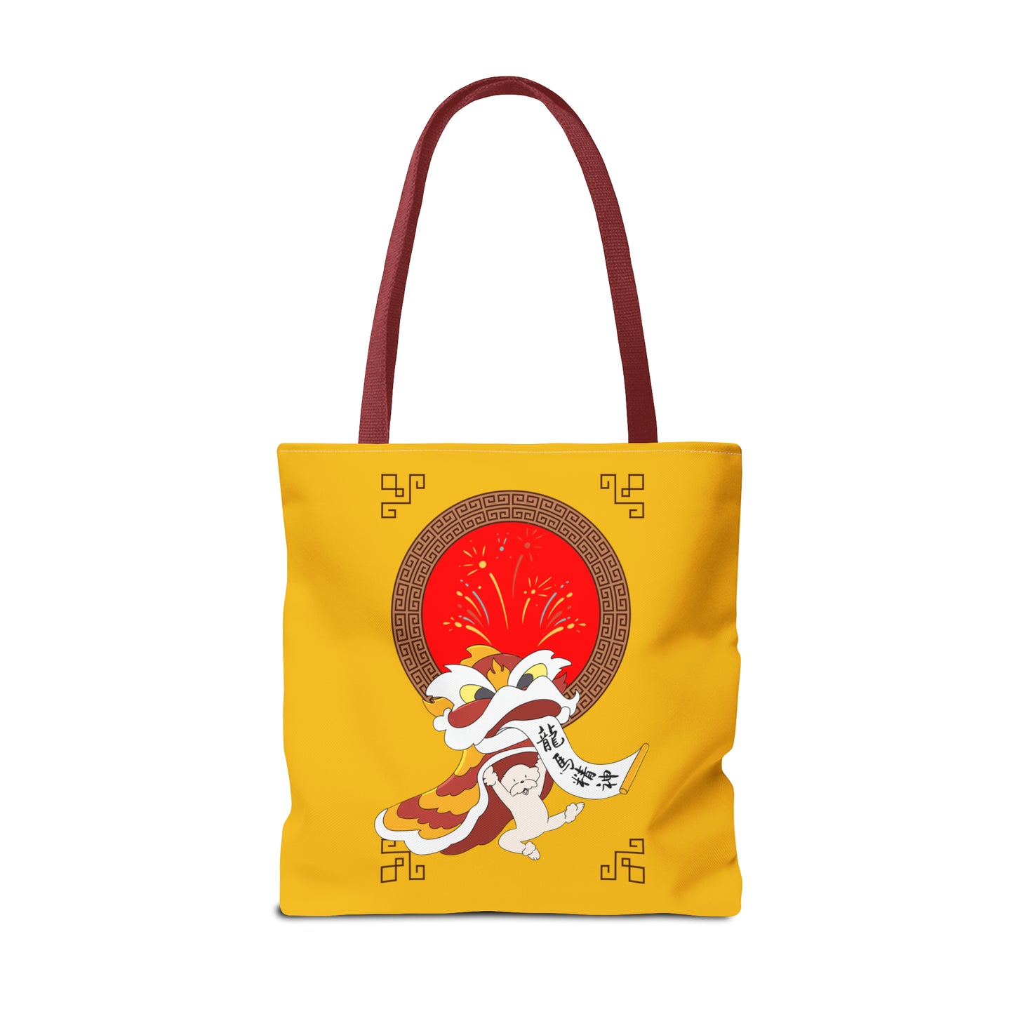 Cheeky Bichon Cute Funny Chinese New Year Tote Bag