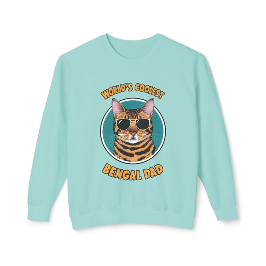 Funny World's Coolest Bengal Dad Sweatshirt