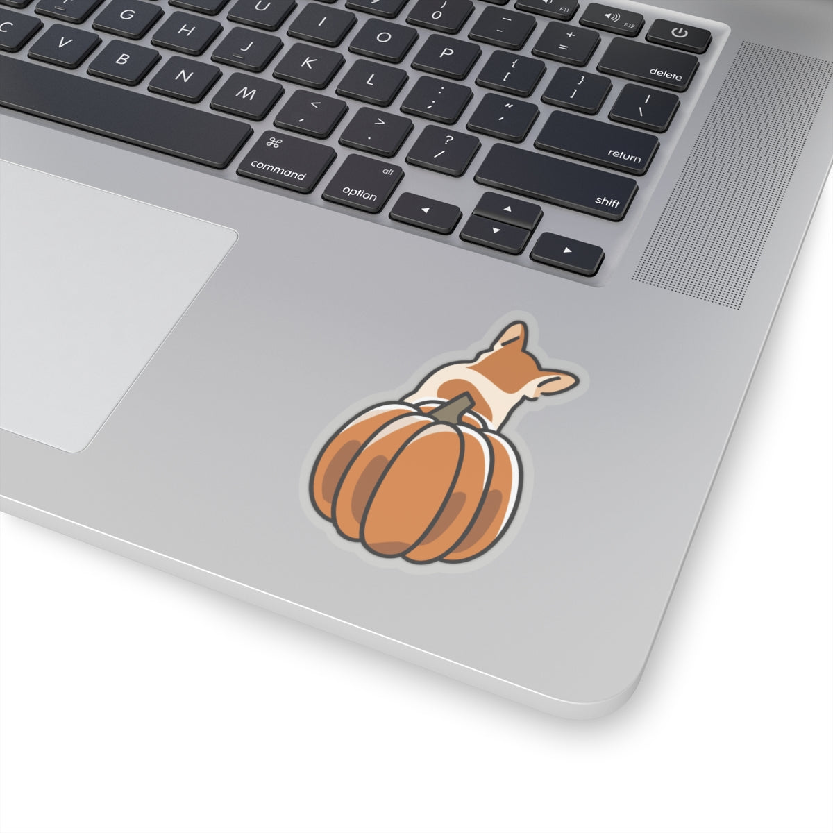 Cute Corgi Butt Pumpkin Kiss-cut Stickers