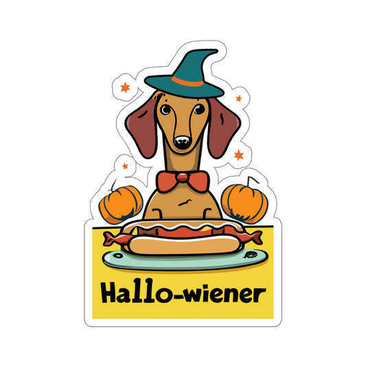 Hallowiener Kiss-Cut Stickers