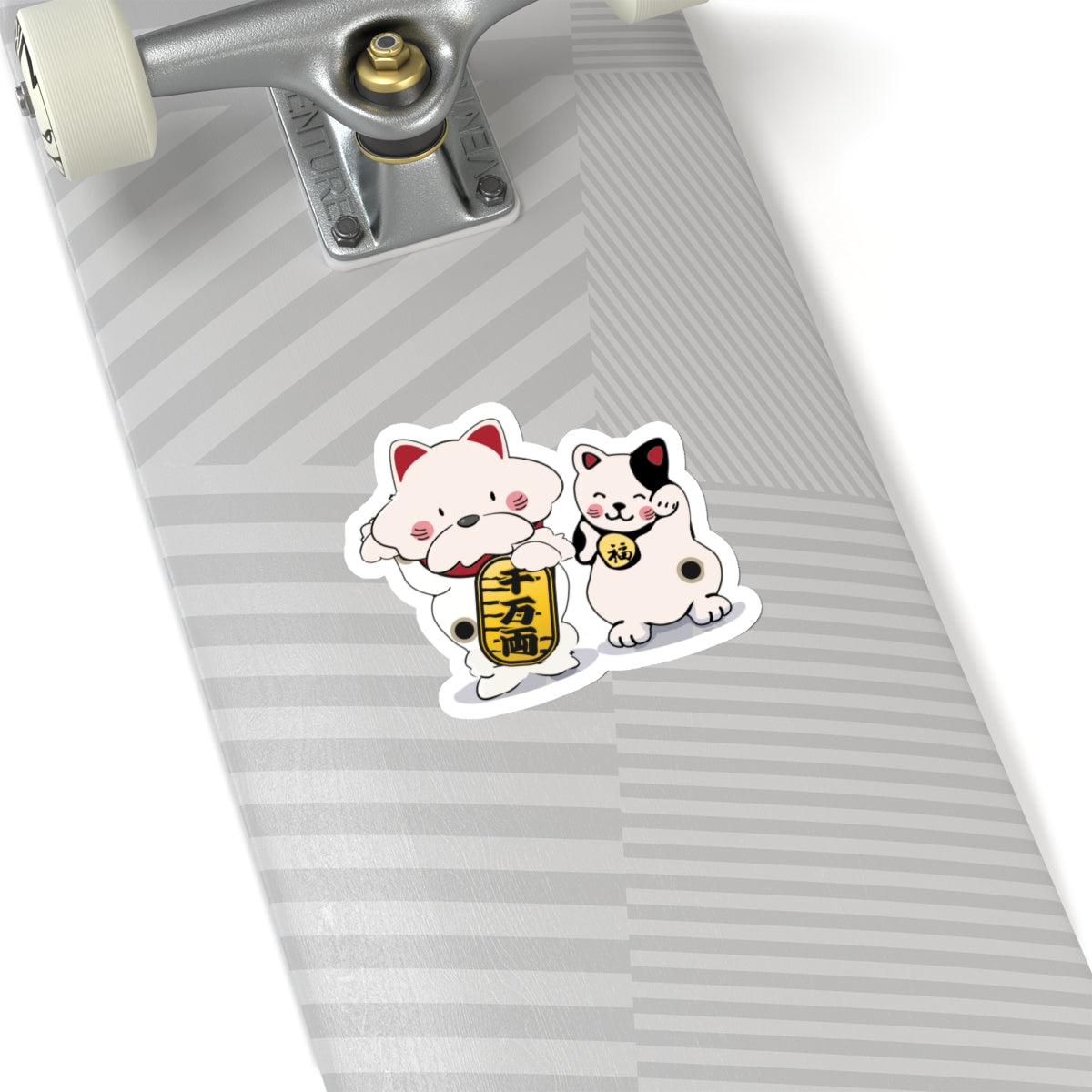 Cheeky Bichon Japanese Dog and Cat Kiss-cut Stickers