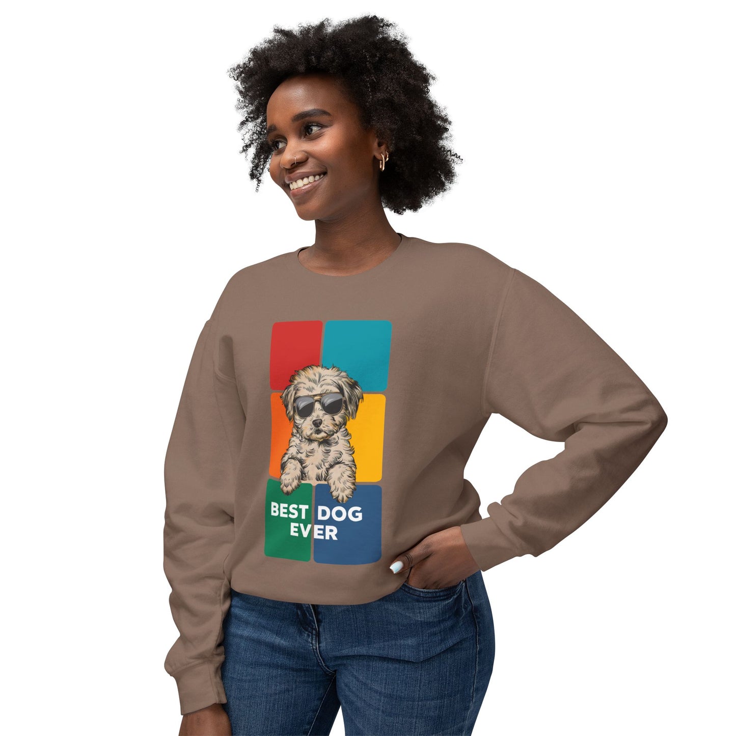 Cute Best Dog Ever Poodle Sweatshirt