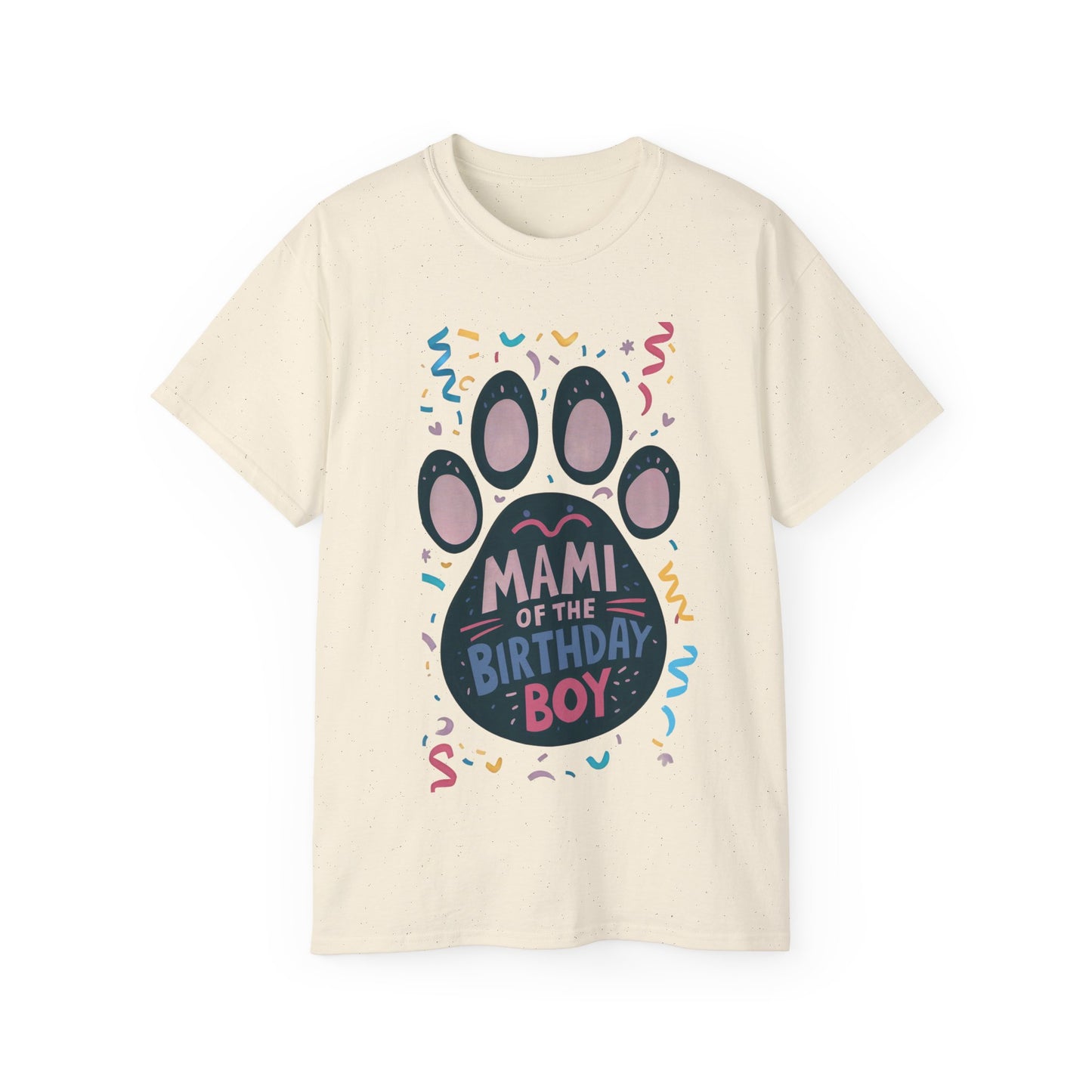 Cute Mami of the Birthday Boy Organic T-Shirt