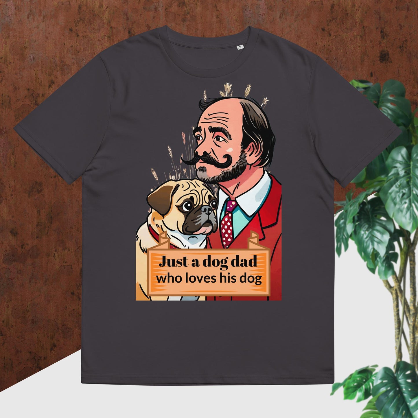 Just a Dog Dad Who Loves His Dog T-shirt