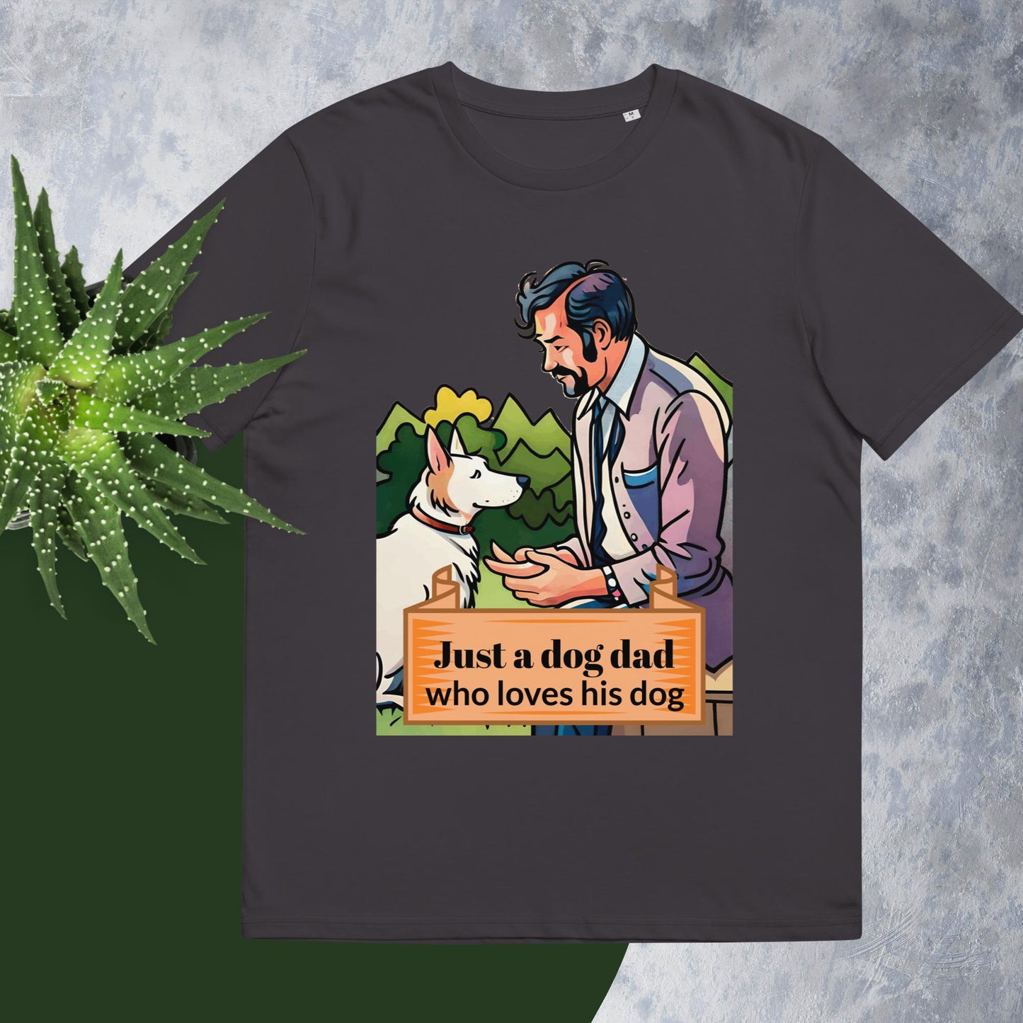 Just a Dog Dad Who Loves His Dog T-shirt