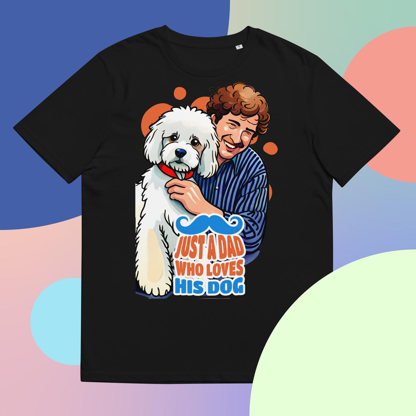 Just a Dad Who Loves His Dog T-Shirt