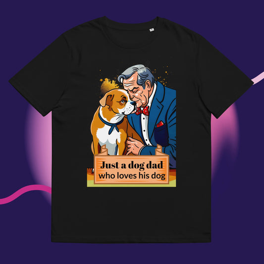 Just a Dog Dad Who Loves His Dog T-shirt