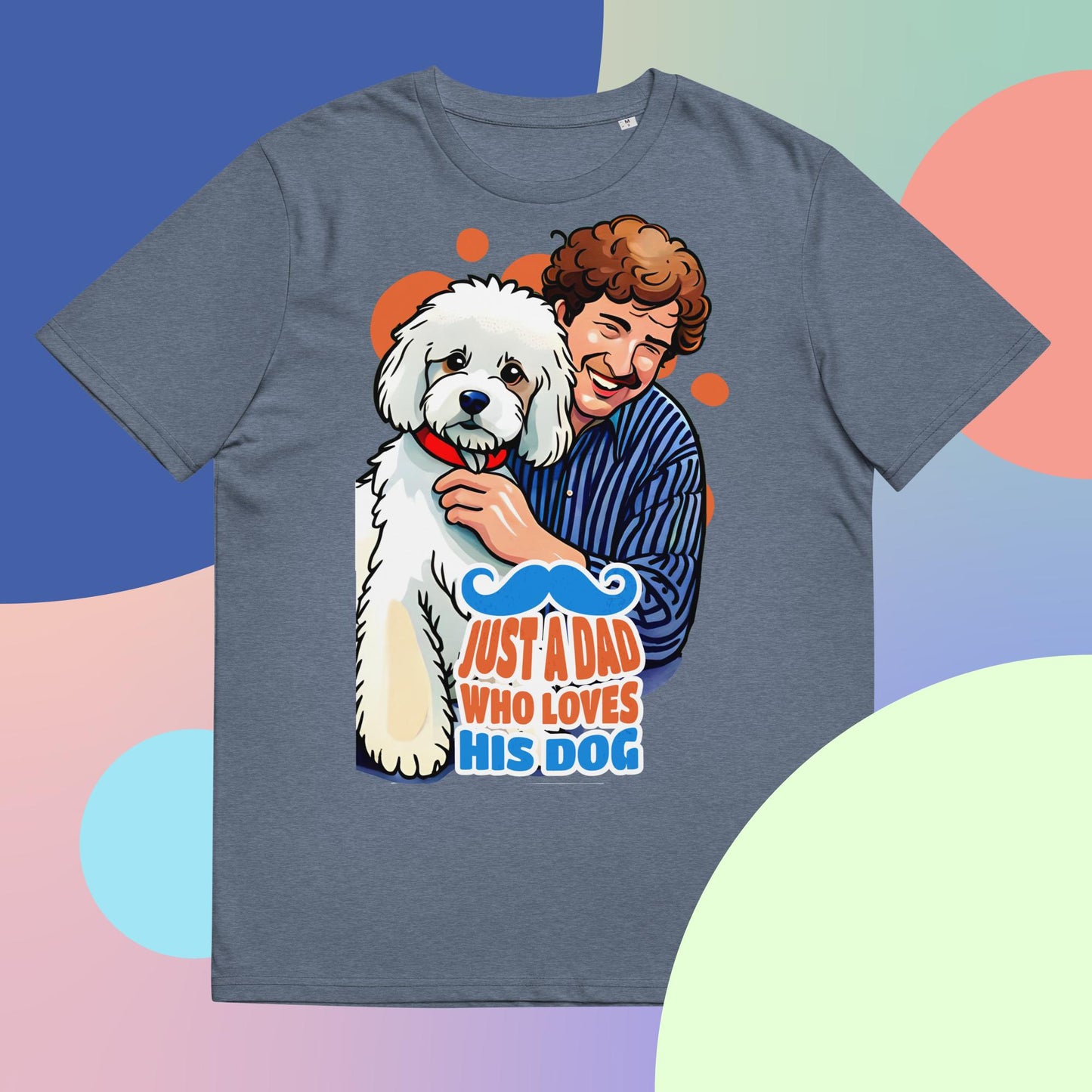 Just a Dad Who Loves His Dog T-Shirt