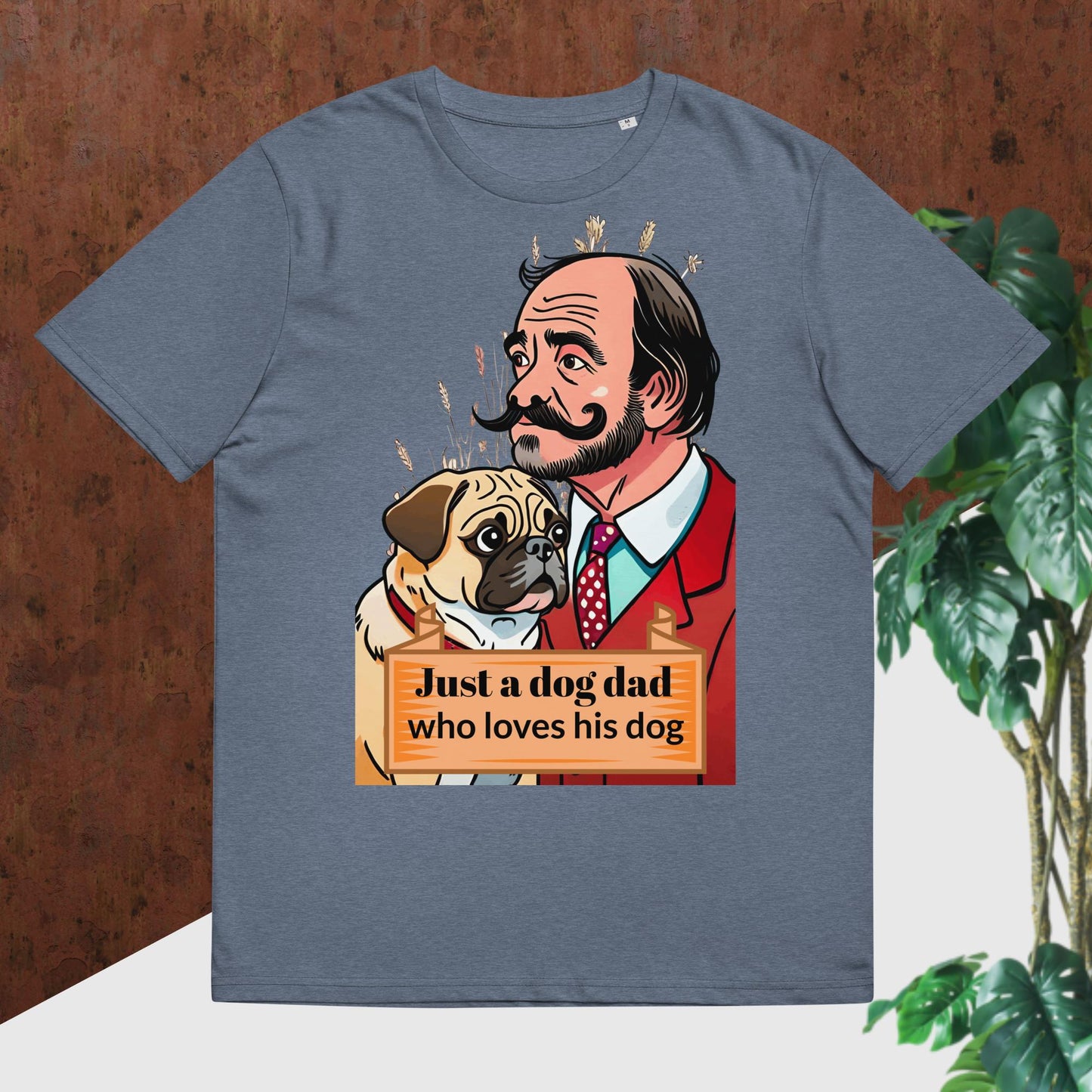 Just a Dog Dad Who Loves His Dog T-shirt