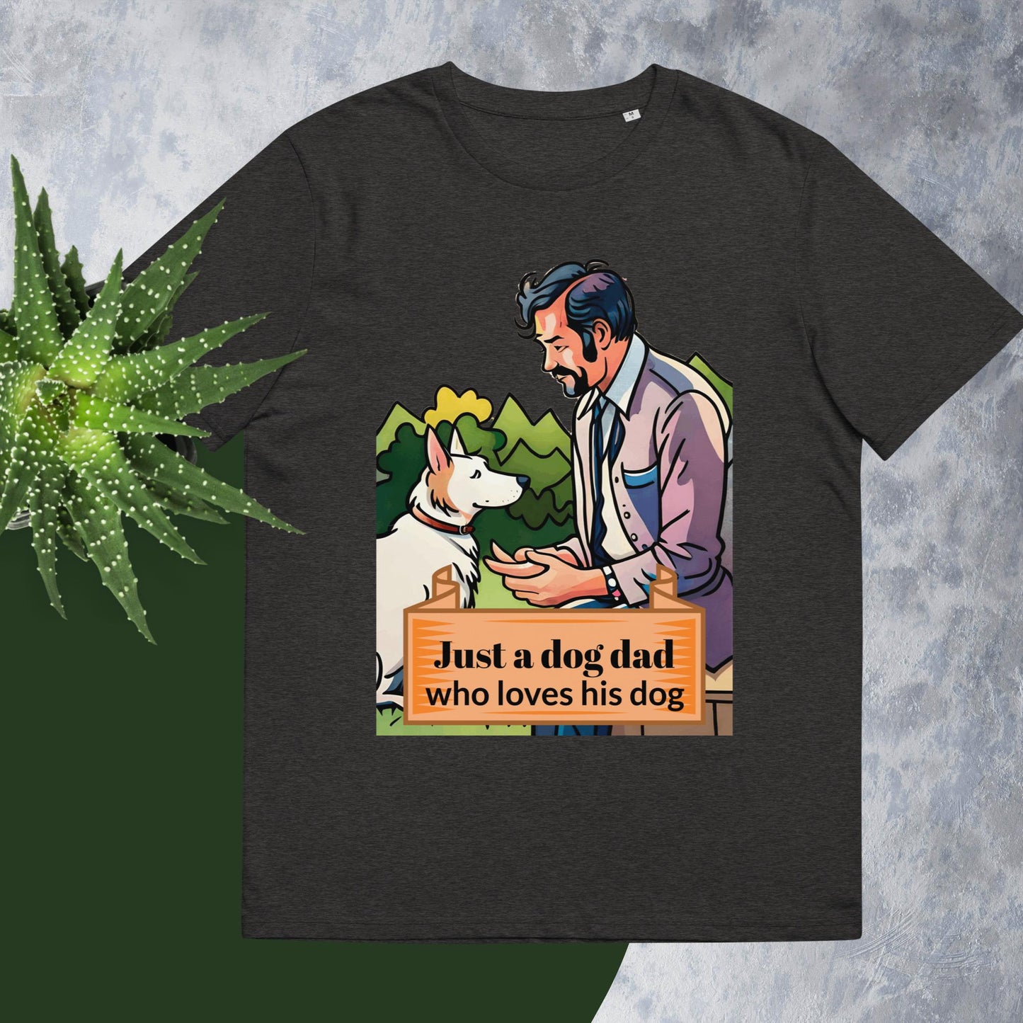 Just a Dog Dad Who Loves His Dog T-shirt