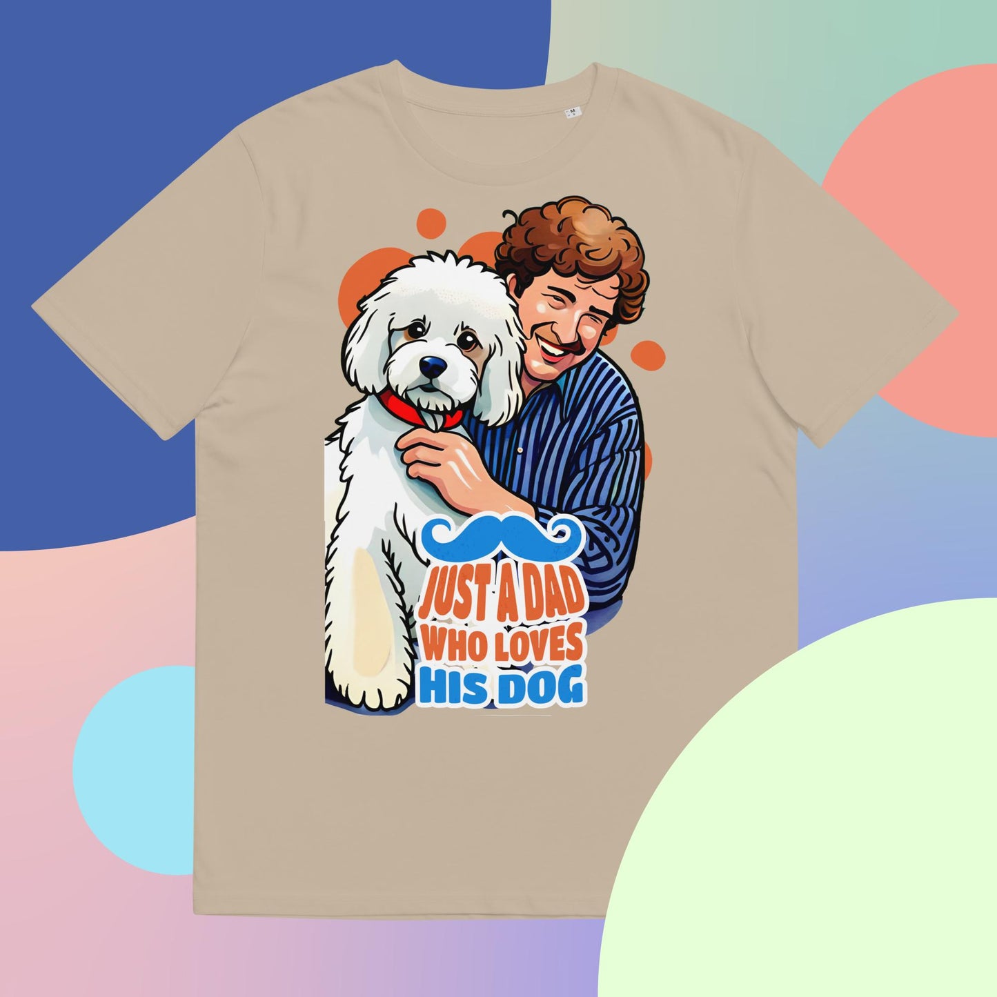 Just a Dad Who Loves His Dog T-Shirt