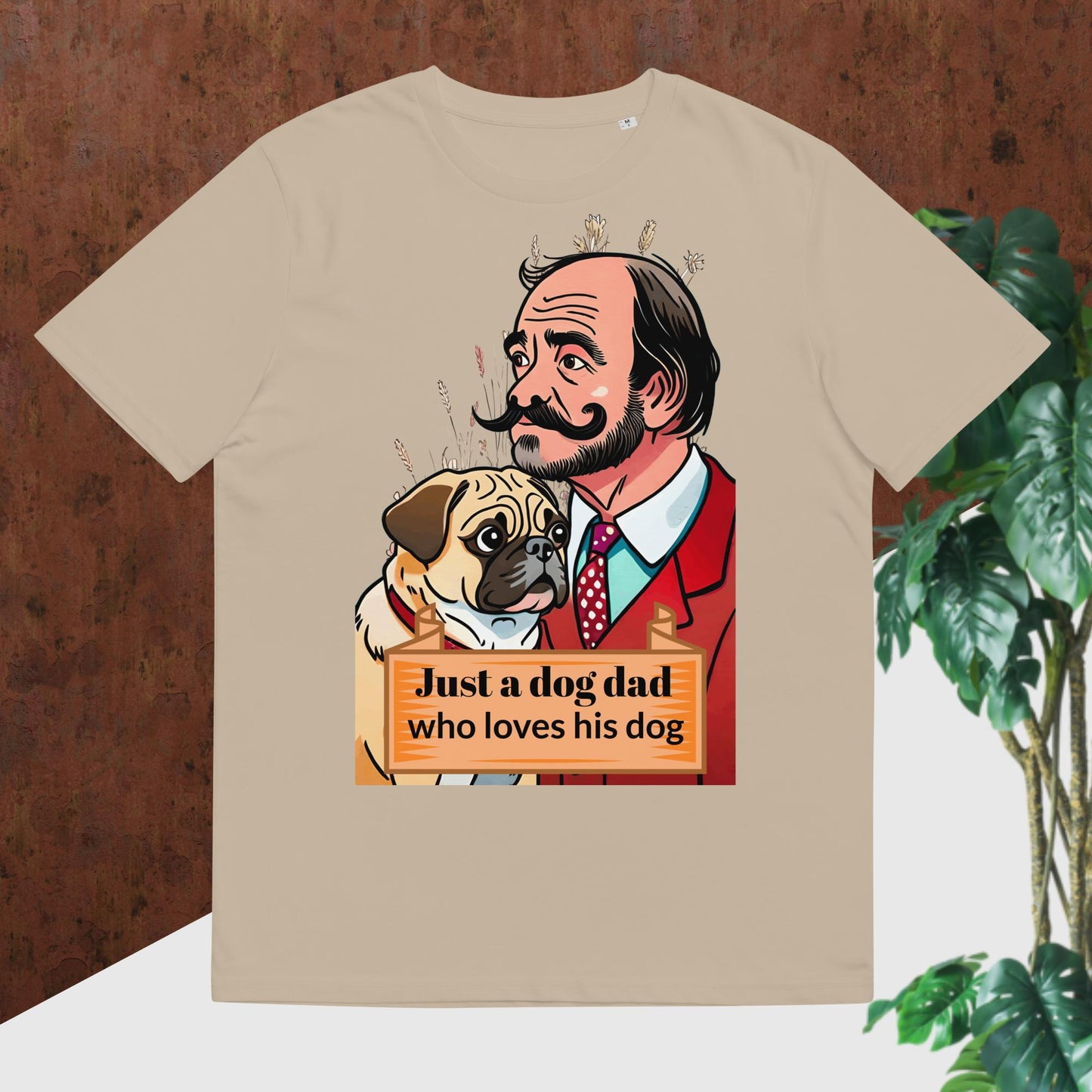 Just a Dog Dad Who Loves His Dog T-shirt