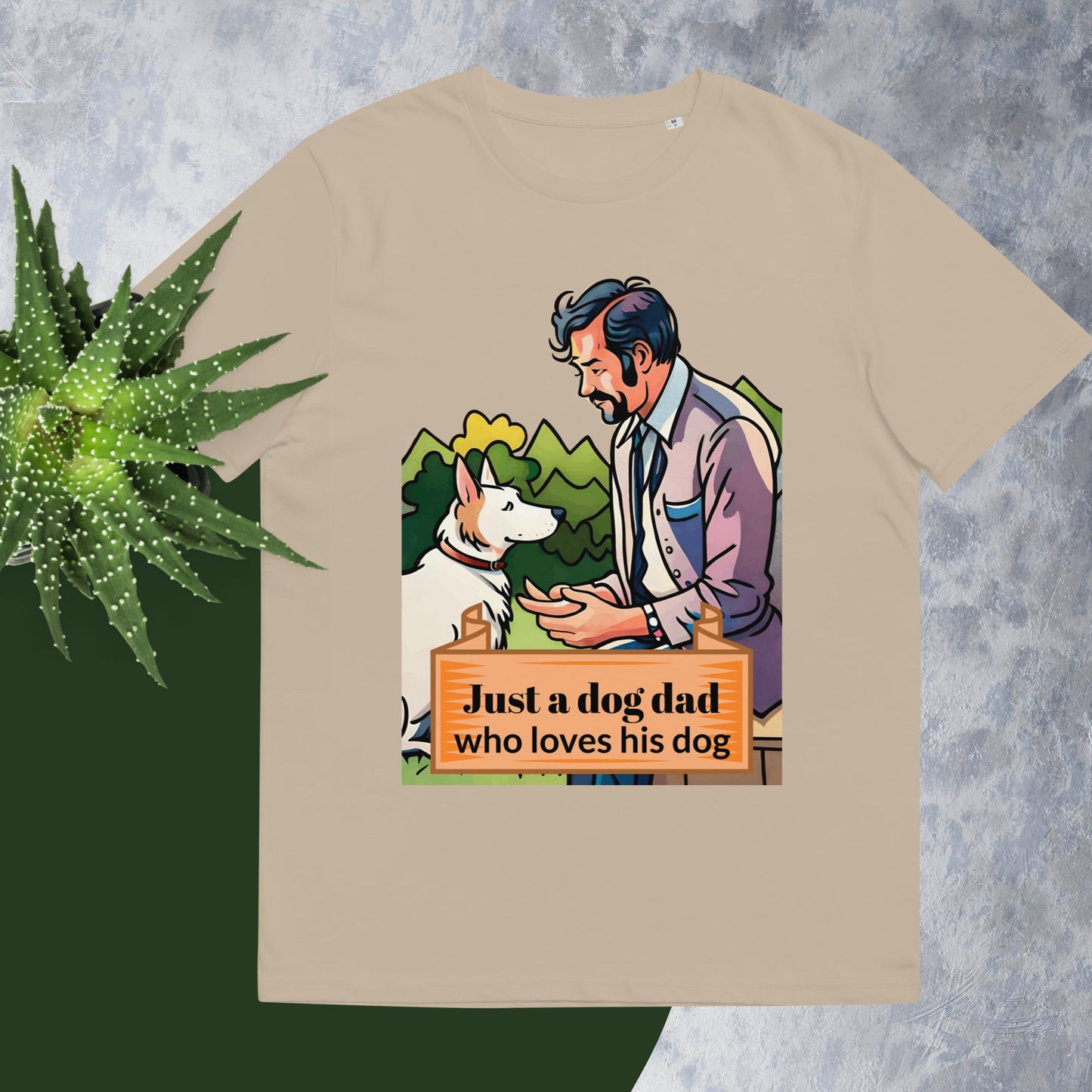 Just a Dog Dad Who Loves His Dog T-shirt