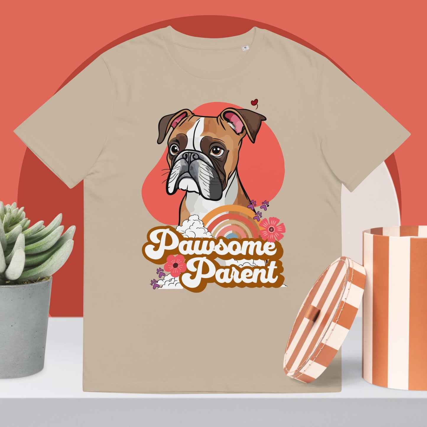 Pawsome Parent Unisex organic cotton t-shirt