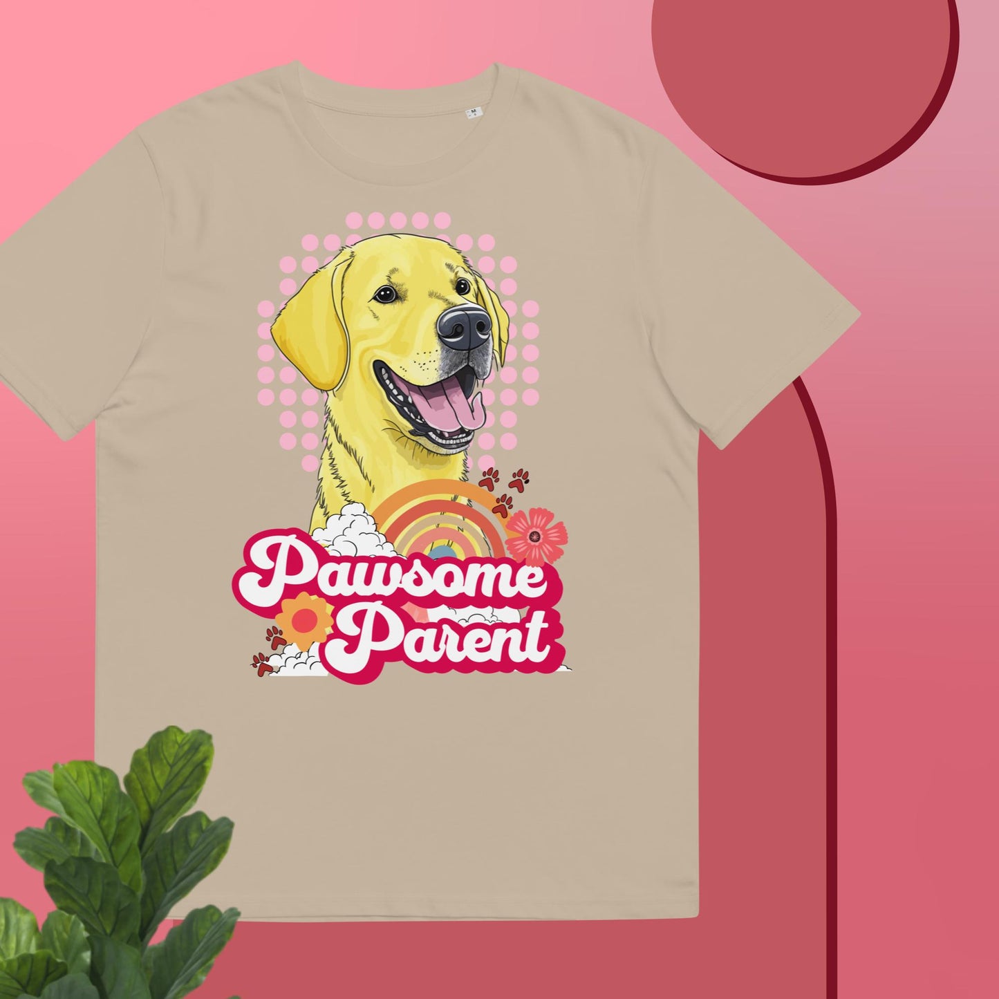 Pawsome Parent Unisex organic cotton t-shirt