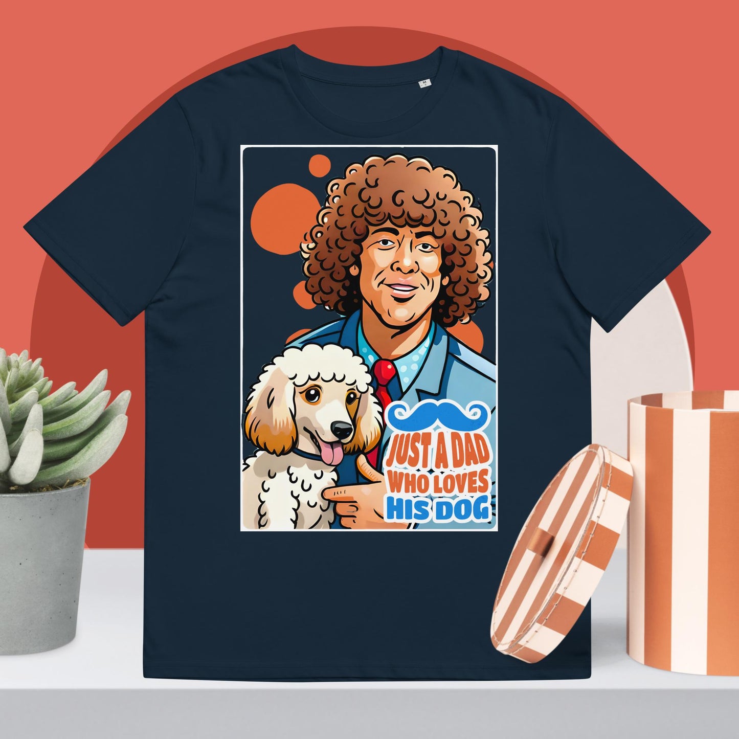 Just a Dad Who Loves His Dog T-Shirt