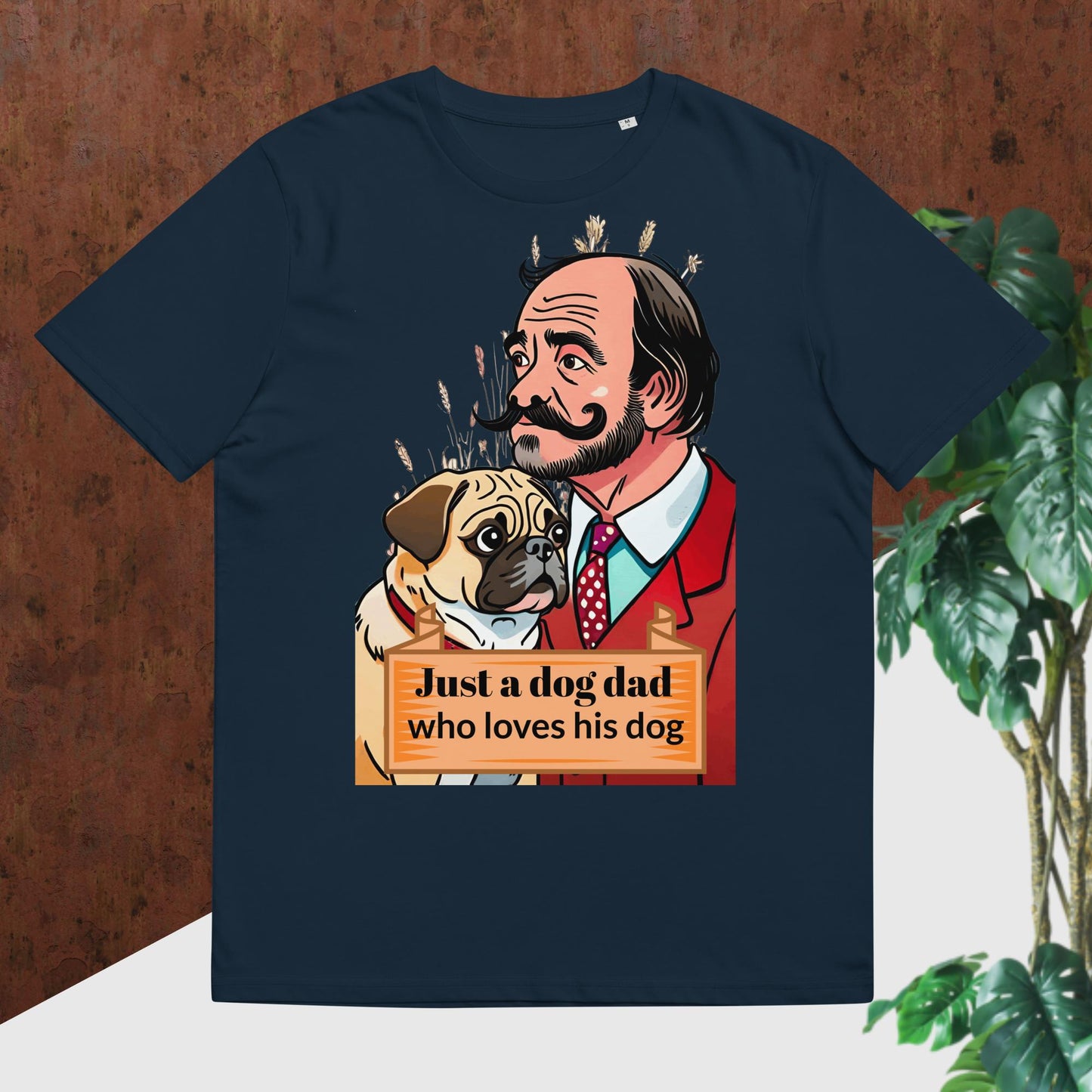 Just a Dog Dad Who Loves His Dog T-shirt