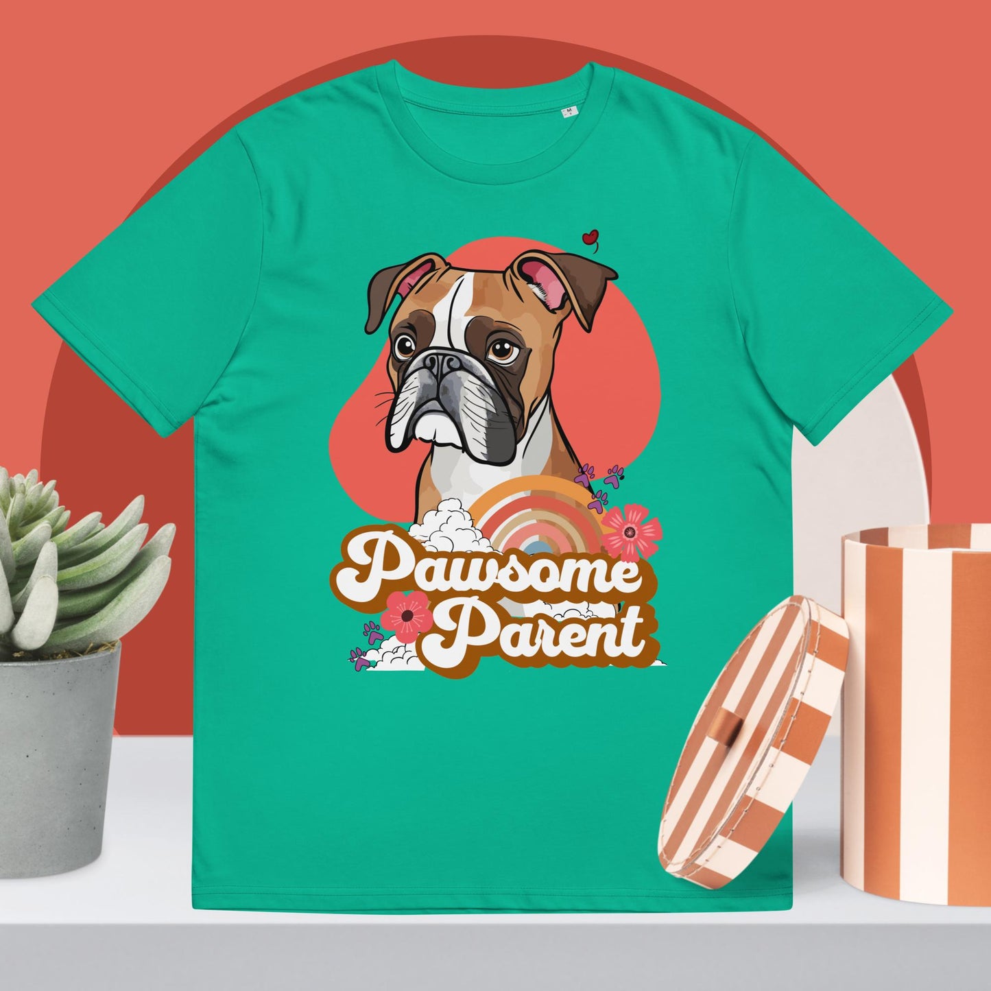 Pawsome Parent Unisex organic cotton t-shirt