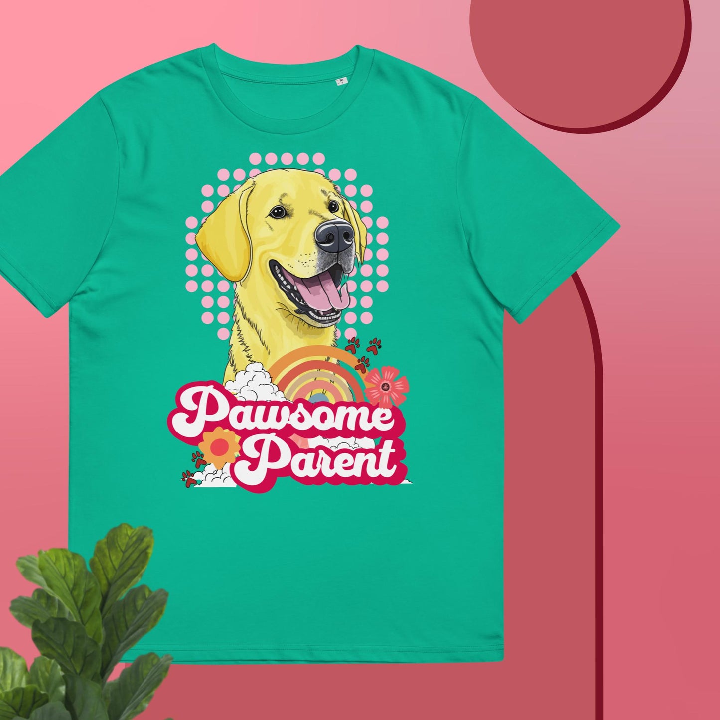 Pawsome Parent Unisex organic cotton t-shirt