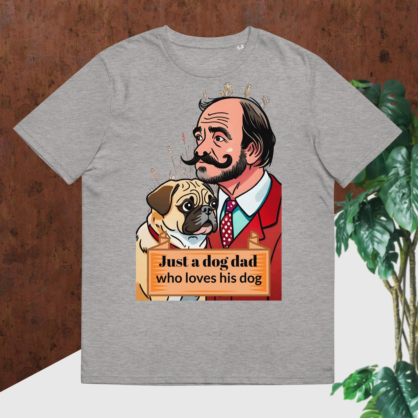 Just a Dog Dad Who Loves His Dog T-shirt