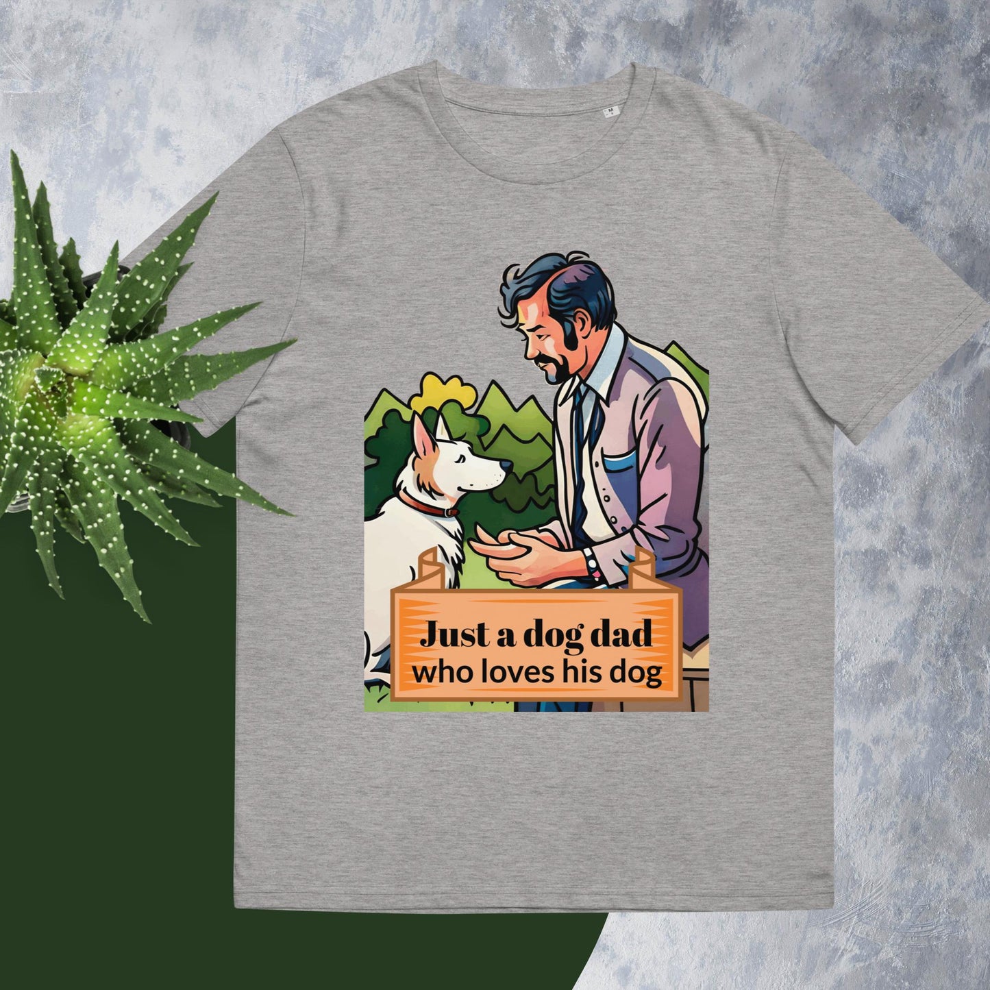 Just a Dog Dad Who Loves His Dog T-shirt