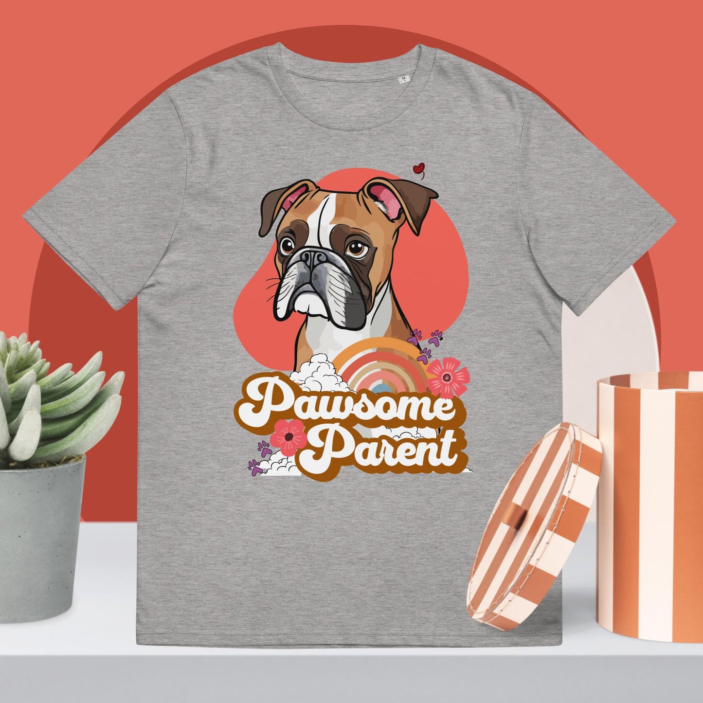 Pawsome Parent Unisex organic cotton t-shirt