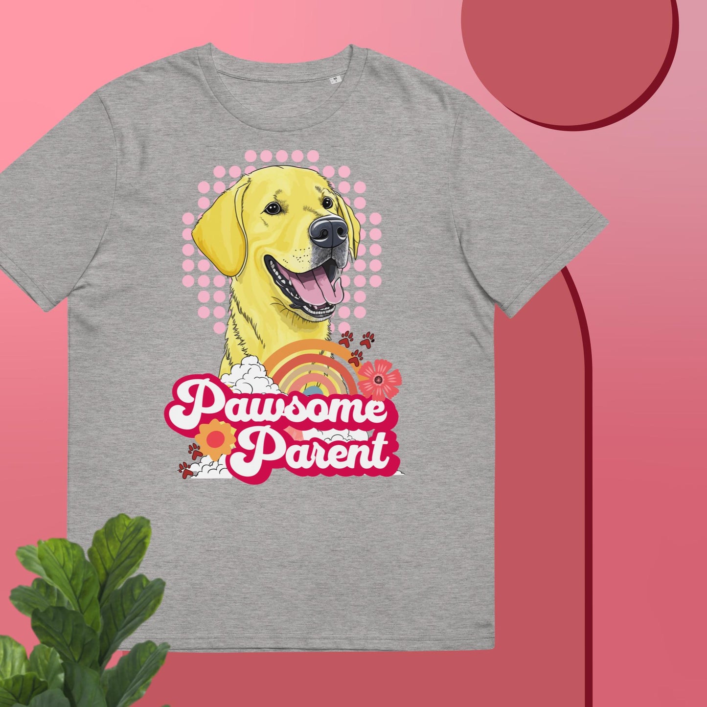 Pawsome Parent Unisex organic cotton t-shirt