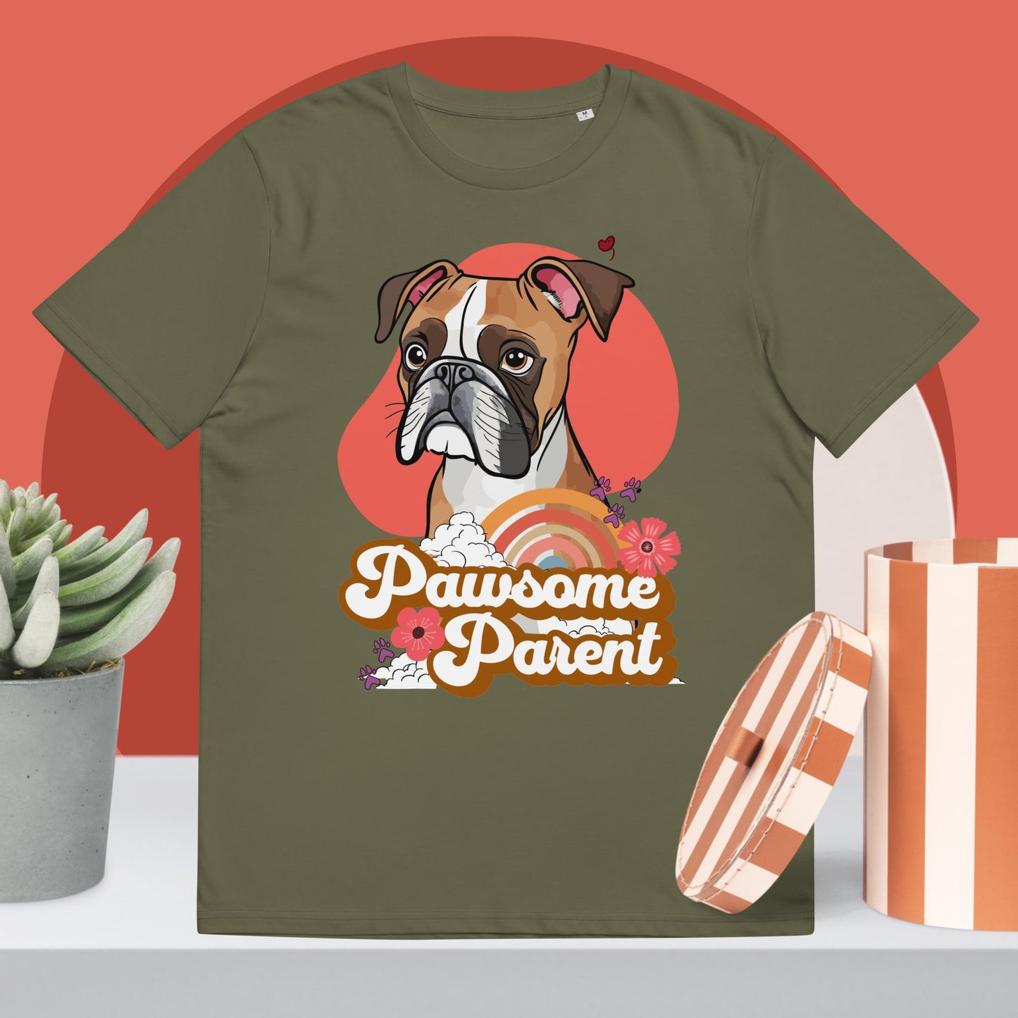 Pawsome Parent Unisex organic cotton t-shirt