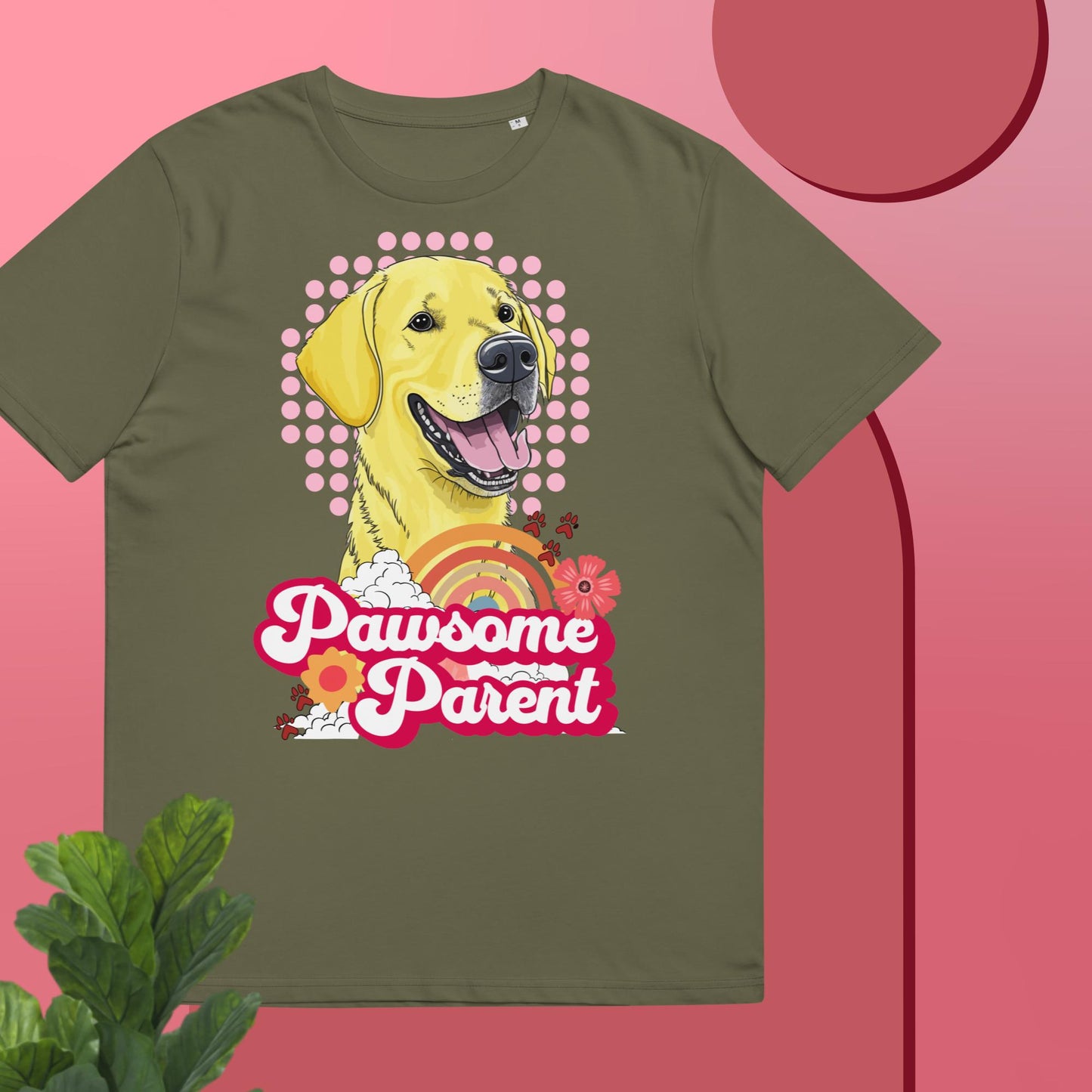 Pawsome Parent Unisex organic cotton t-shirt