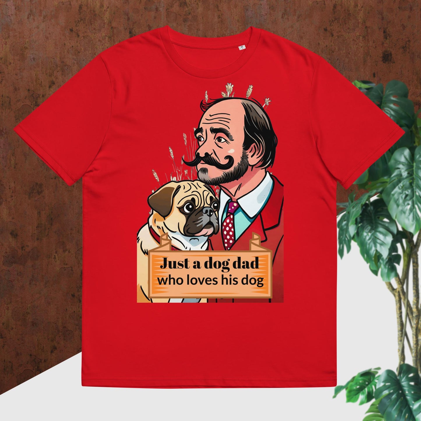 Just a Dog Dad Who Loves His Dog T-shirt