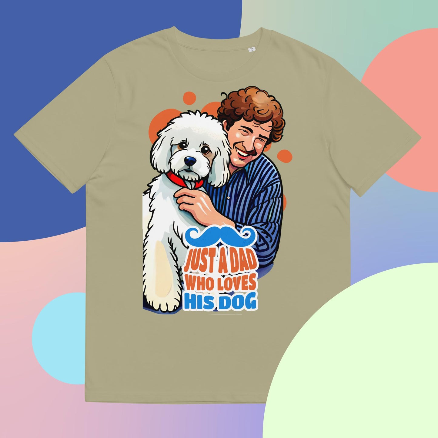 Just a Dad Who Loves His Dog T-Shirt