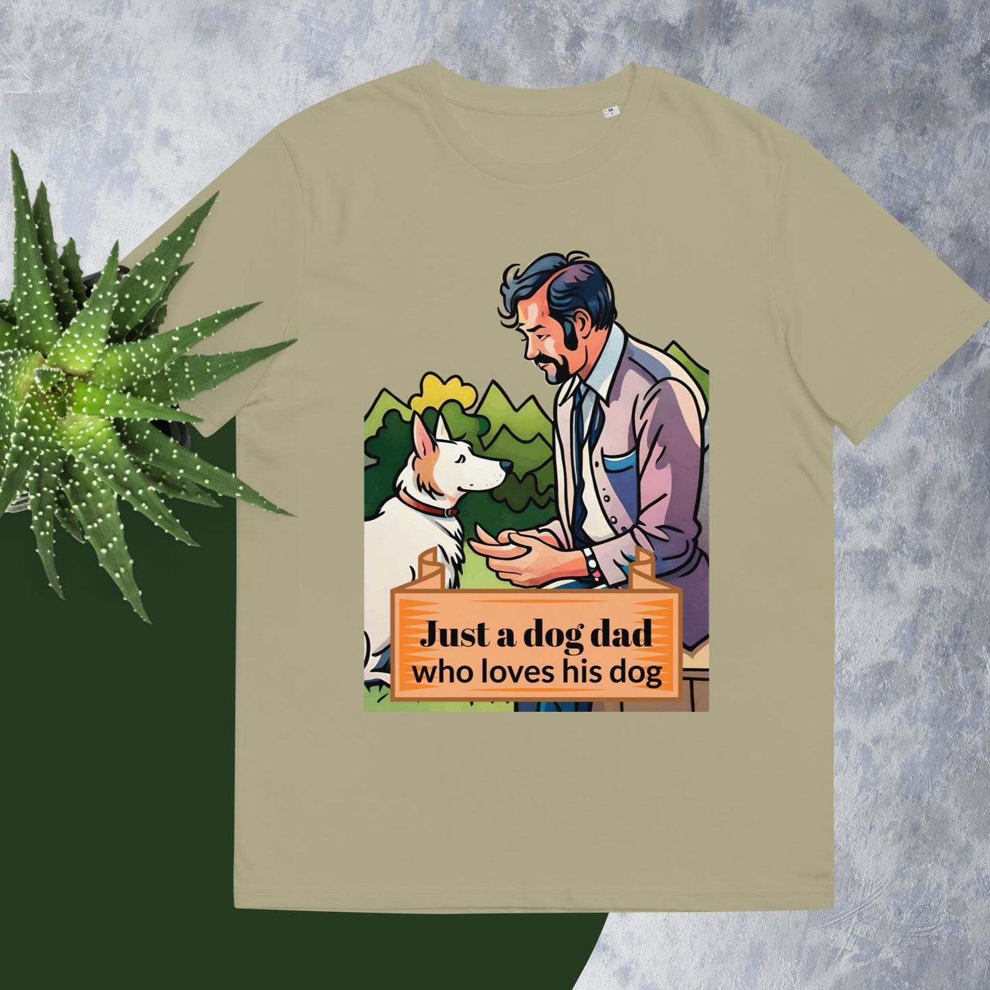 Just a Dog Dad Who Loves His Dog T-shirt