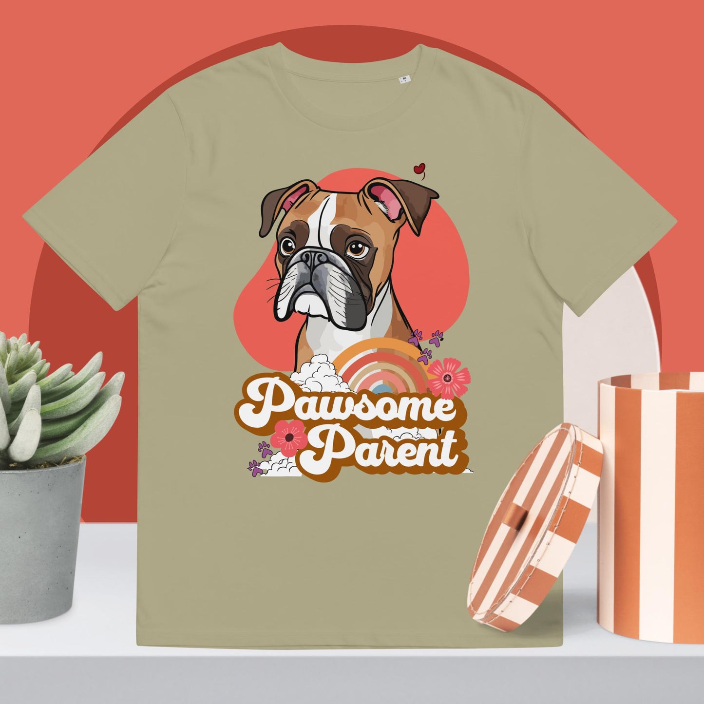 Pawsome Parent Unisex organic cotton t-shirt