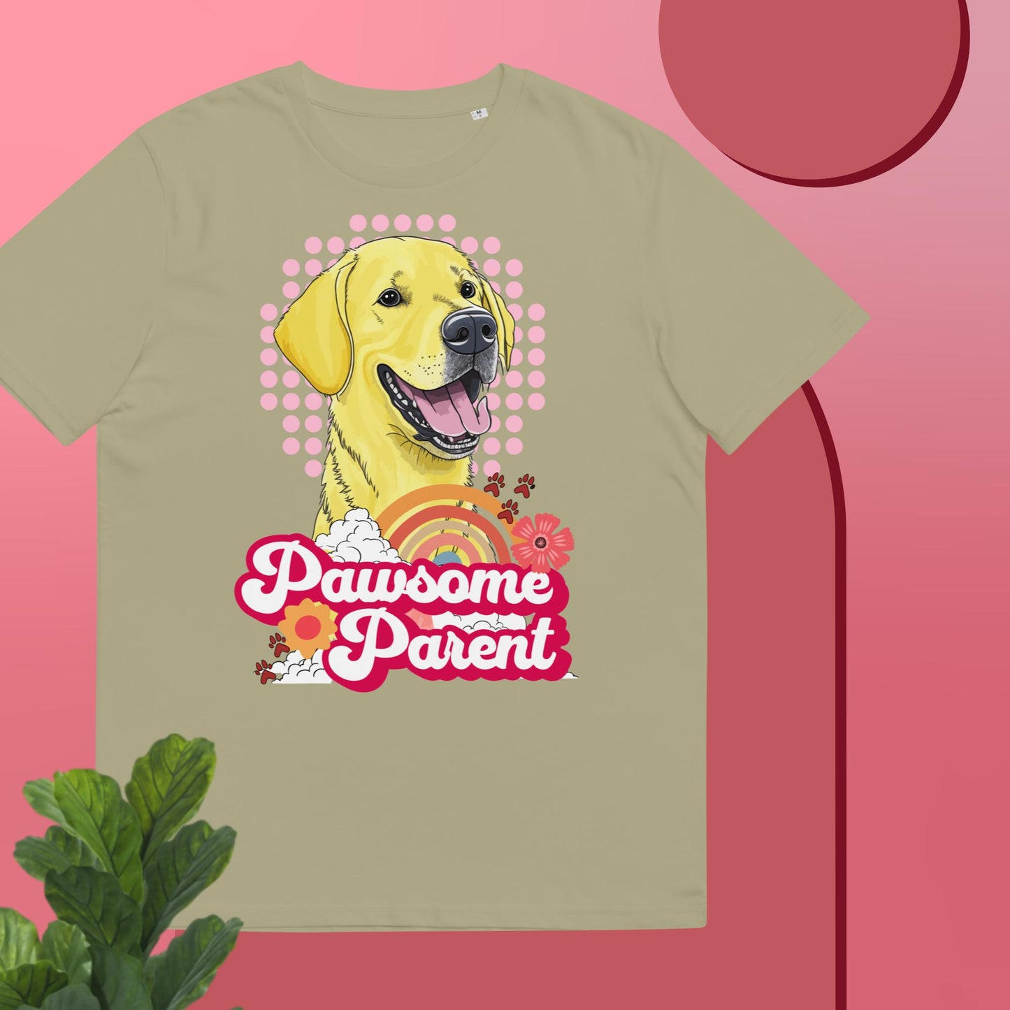 Pawsome Parent Unisex organic cotton t-shirt