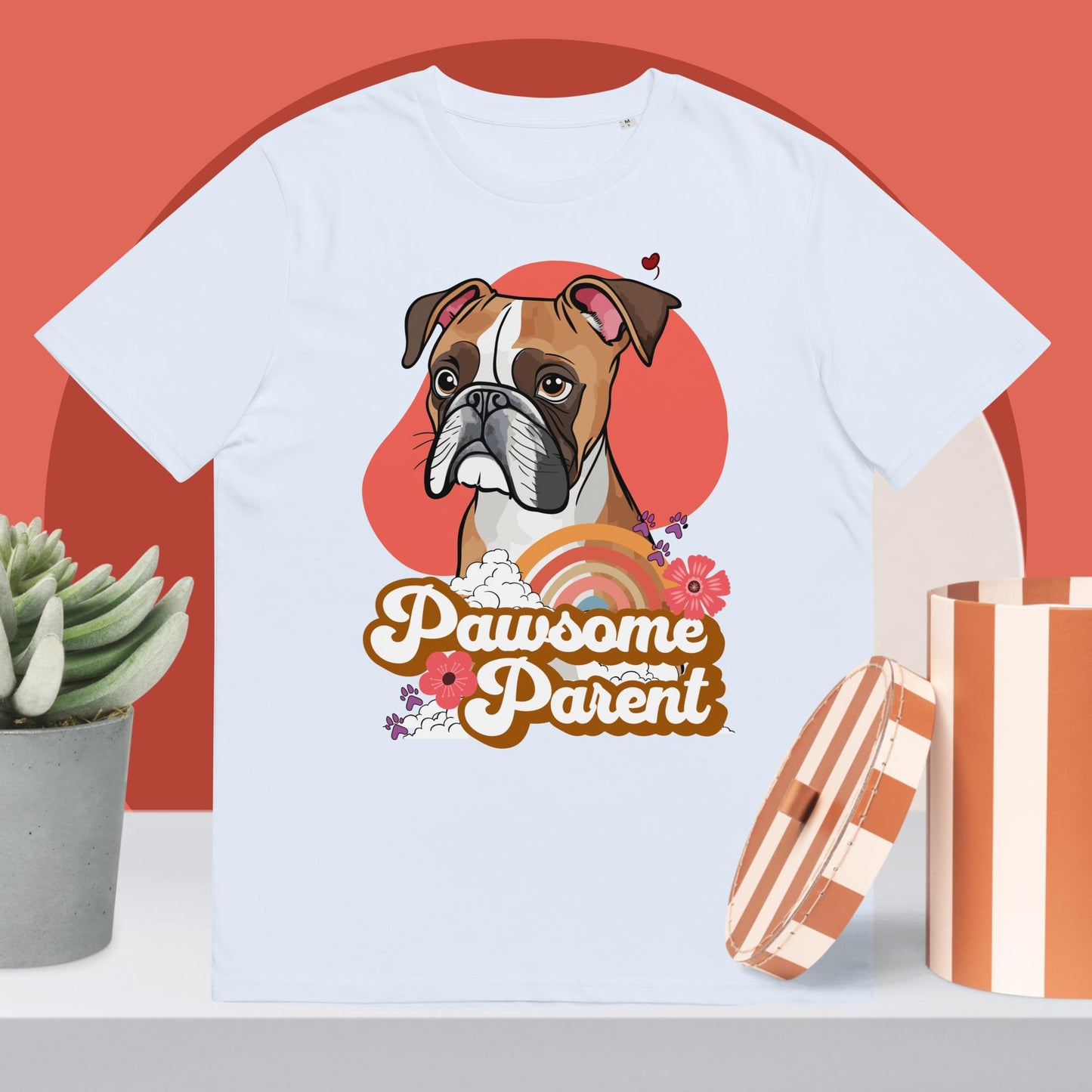 Pawsome Parent Unisex organic cotton t-shirt