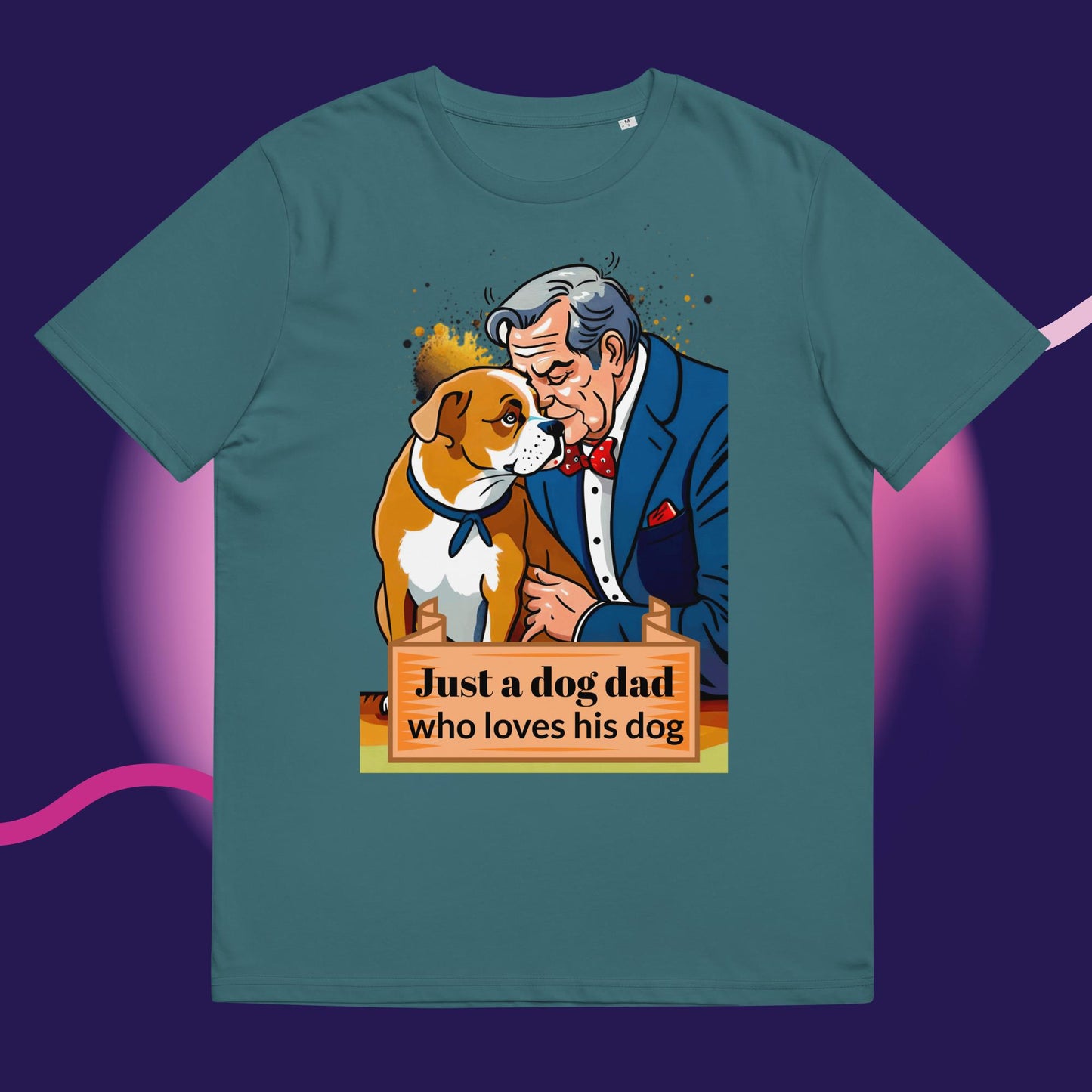 Just a Dog Dad Who Loves His Dog T-shirt